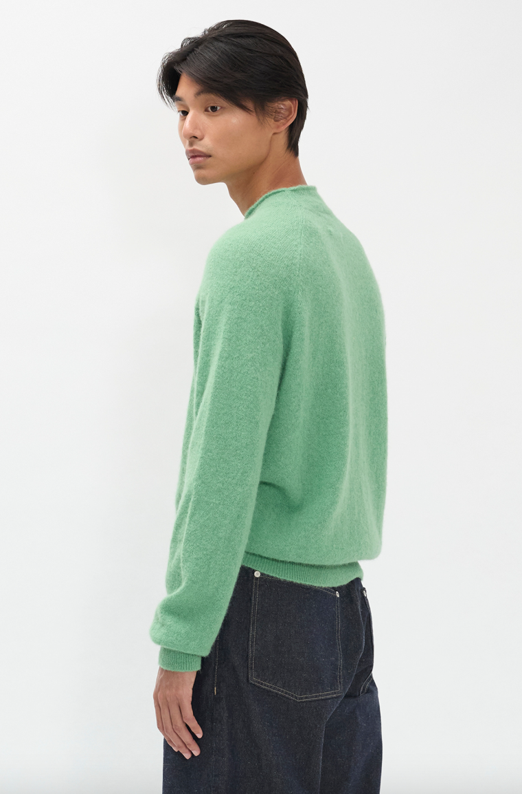 Skogafoss Baby Alpaca Sweater - Peapod-Norse Projects-W2 Store