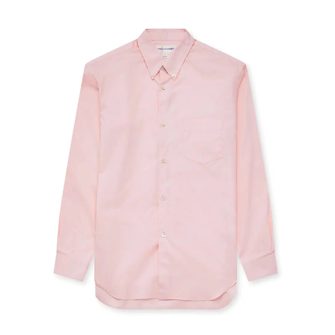 Slim Fit Button Down Shirt - Pink-Comme des Garçons Shirt Forever-W2 Store