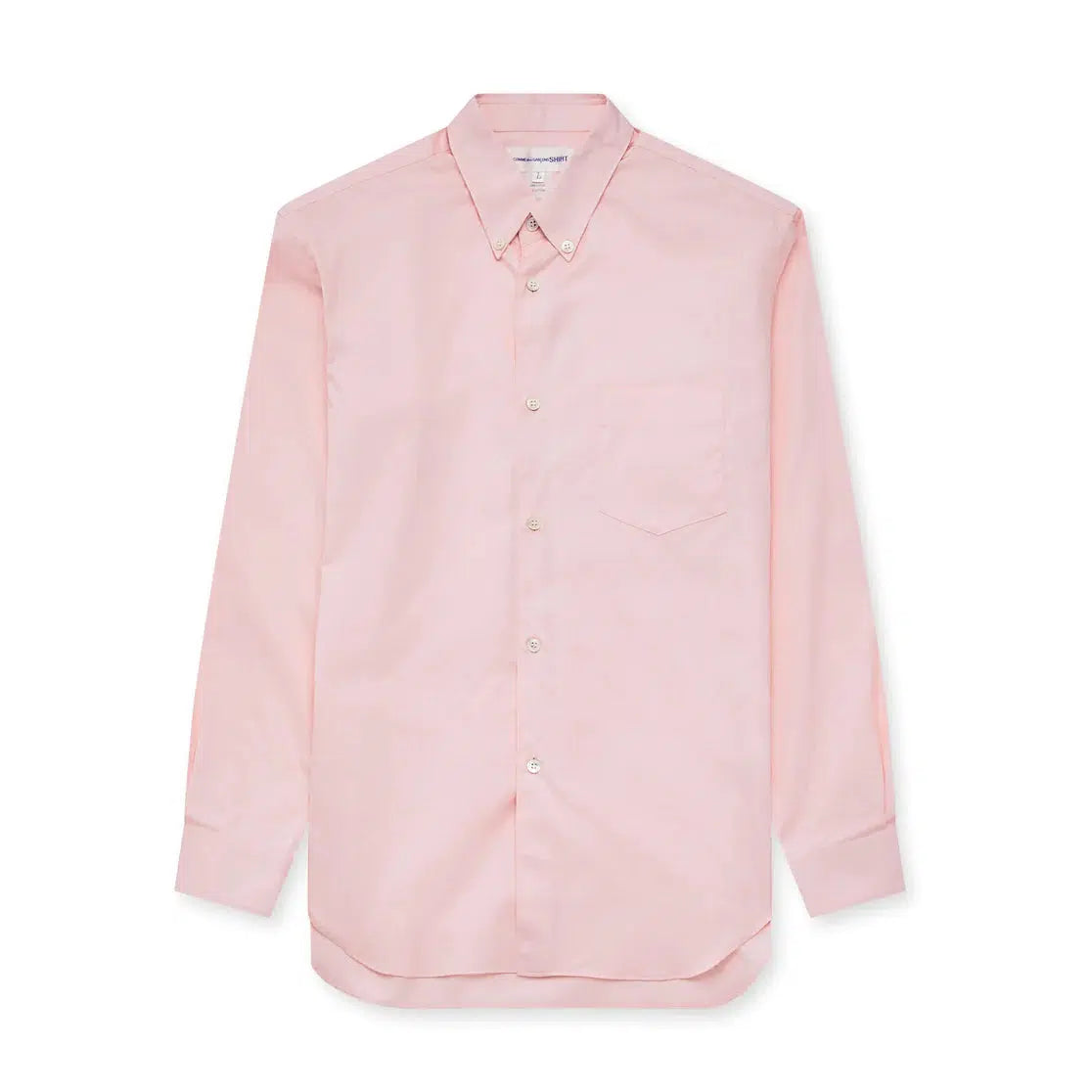 Slim Fit Button Down Shirt - Pink-Comme des Garçons Shirt-W2 Store