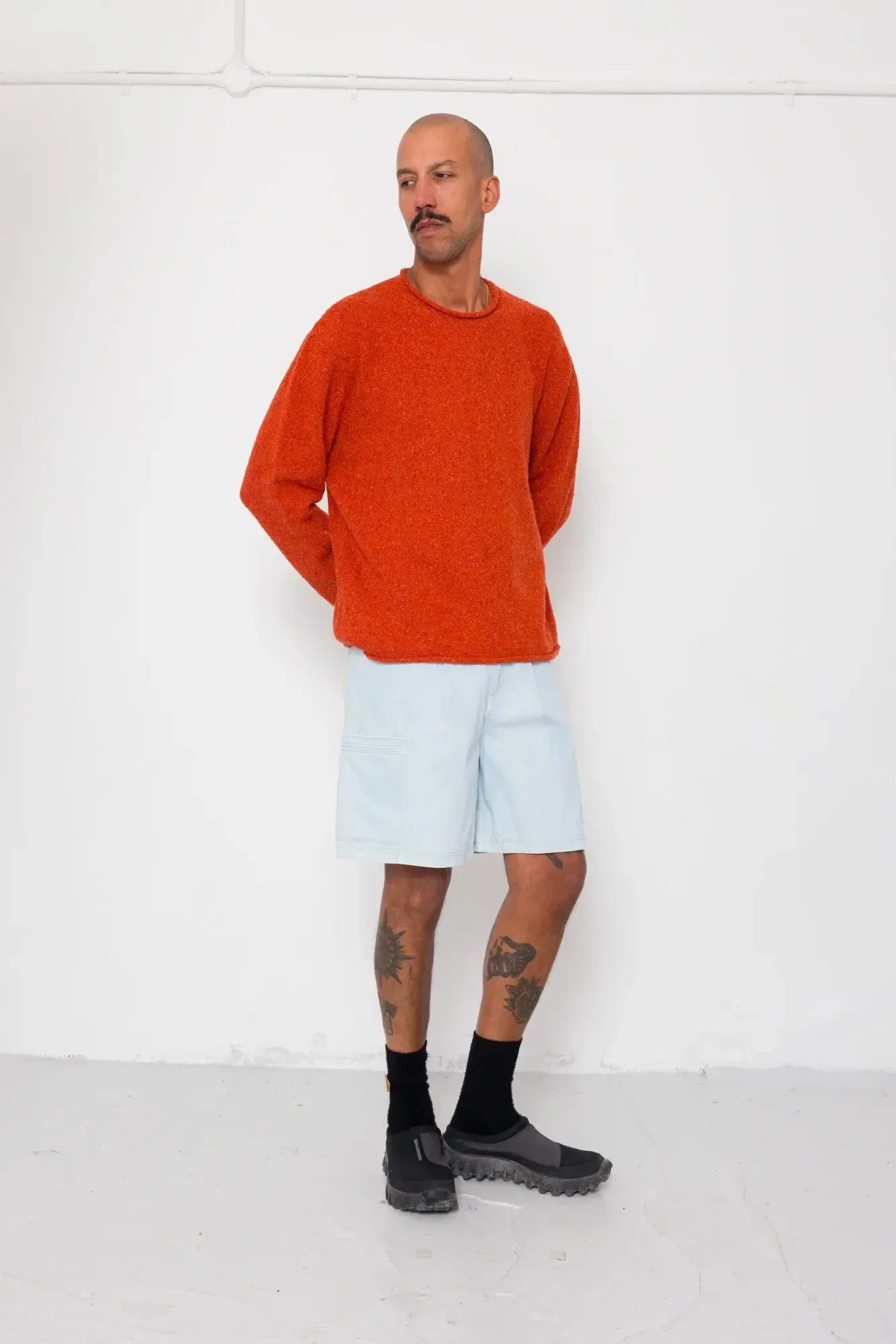 Slouch Crew - Red Oxide-Folk-W2 Store