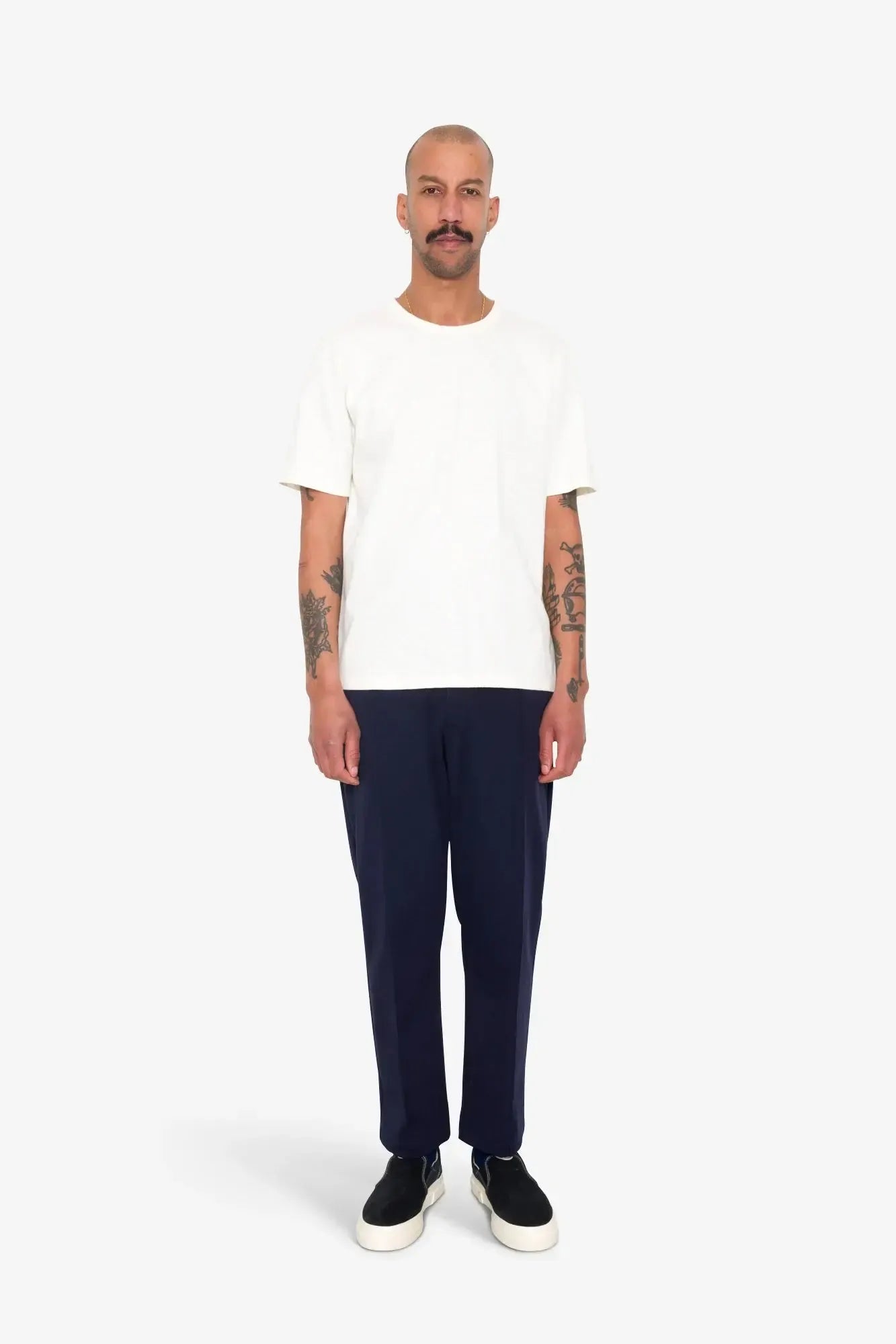 Slub T-Shirt - Ecru / Off White-Folk-W2 Store