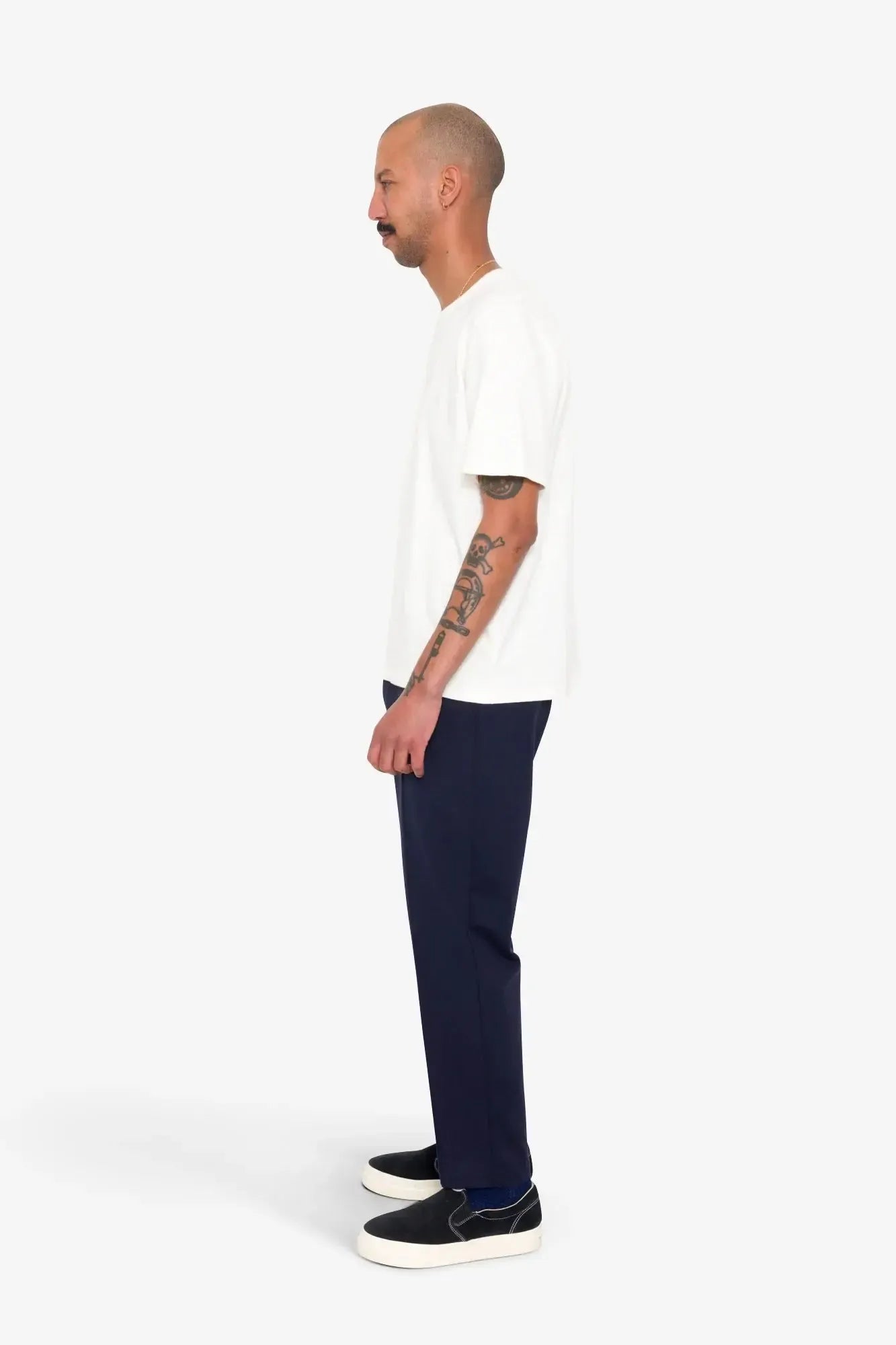 Slub T-Shirt - Ecru / Off White-Folk-W2 Store