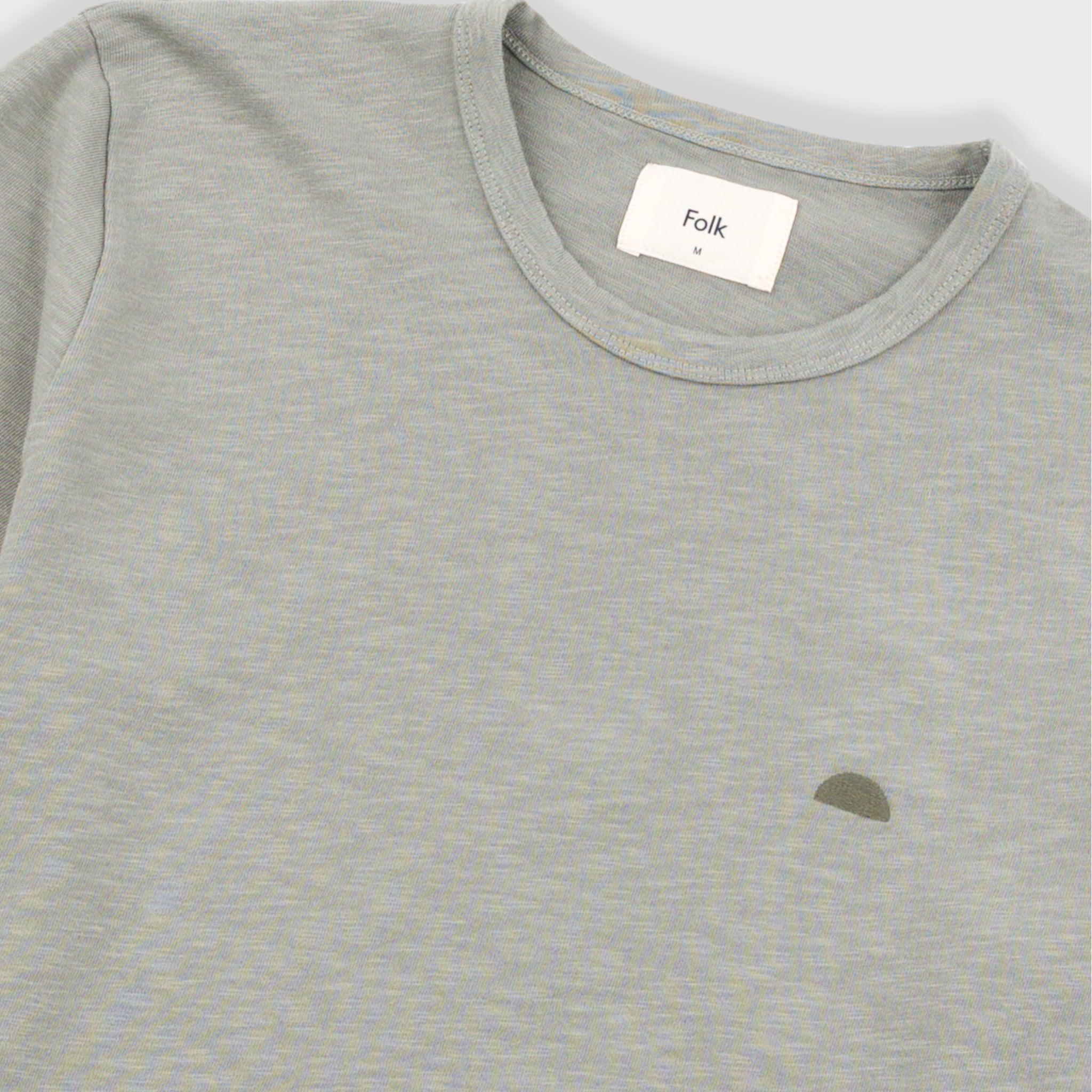 Slub T-Shirt - Light Sage-Folk-W2 Store