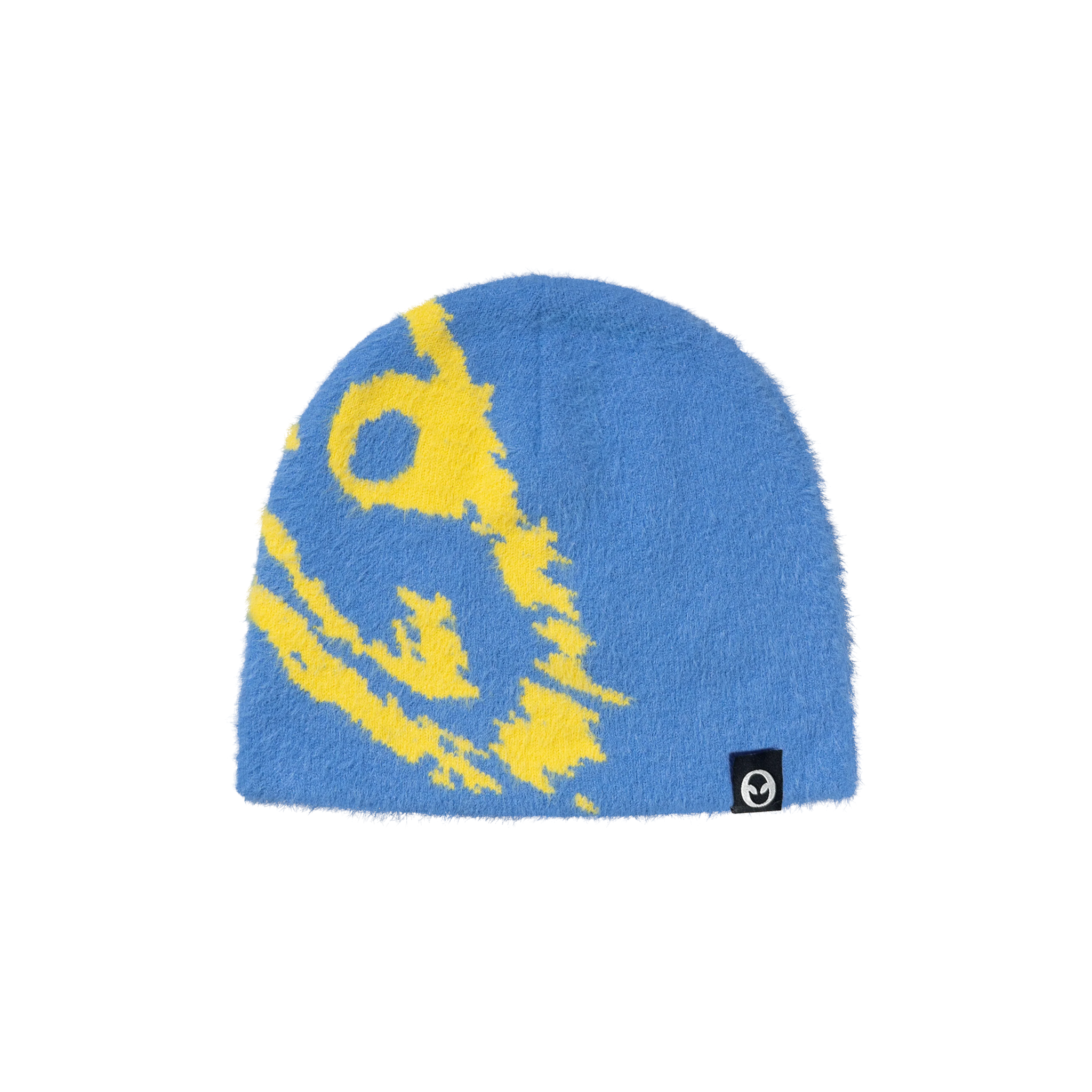 Smiley Beanie - Blue-No Problemo-W2 Store