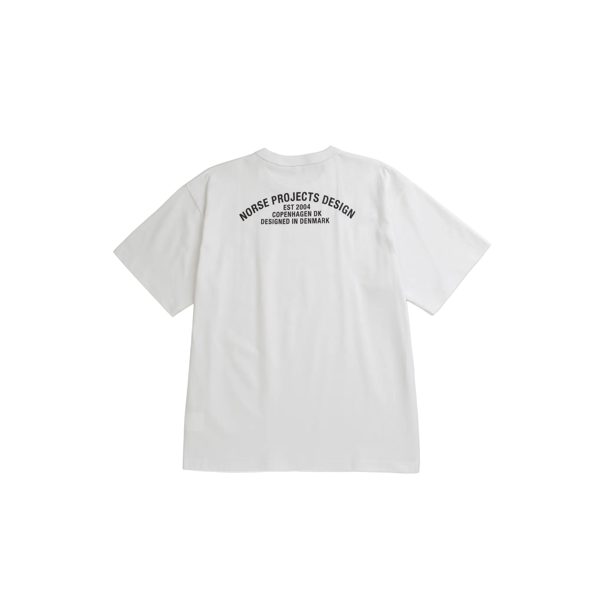 Snekkersten Organic Arch Print T-Shirt - White-Norse Projects-W2 Store