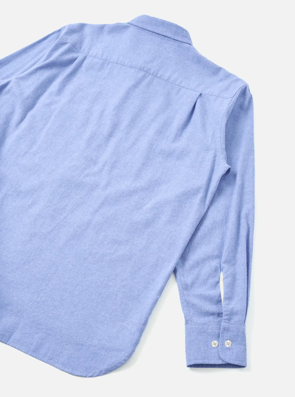 Square Pocket Shirt Brushed Flannel - Blue-Universal Works-W2 Store