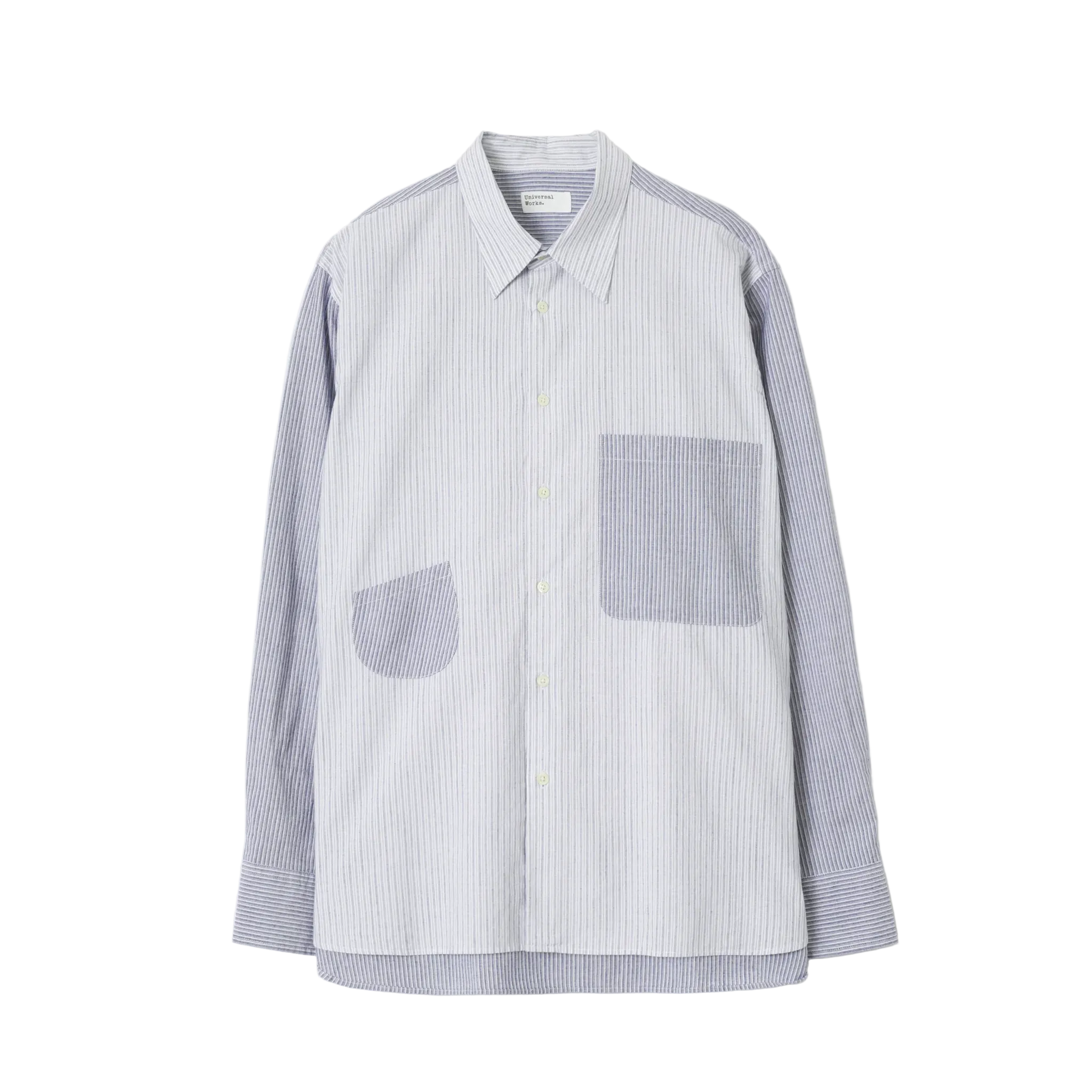 Station Shirt - Mix Stripes-Universal Works-W2 Store