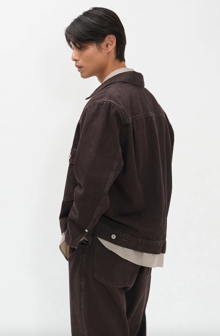 Storadal Resist Dyed Twill Type II Jacket - Shale-Norse Projects-W2 Store