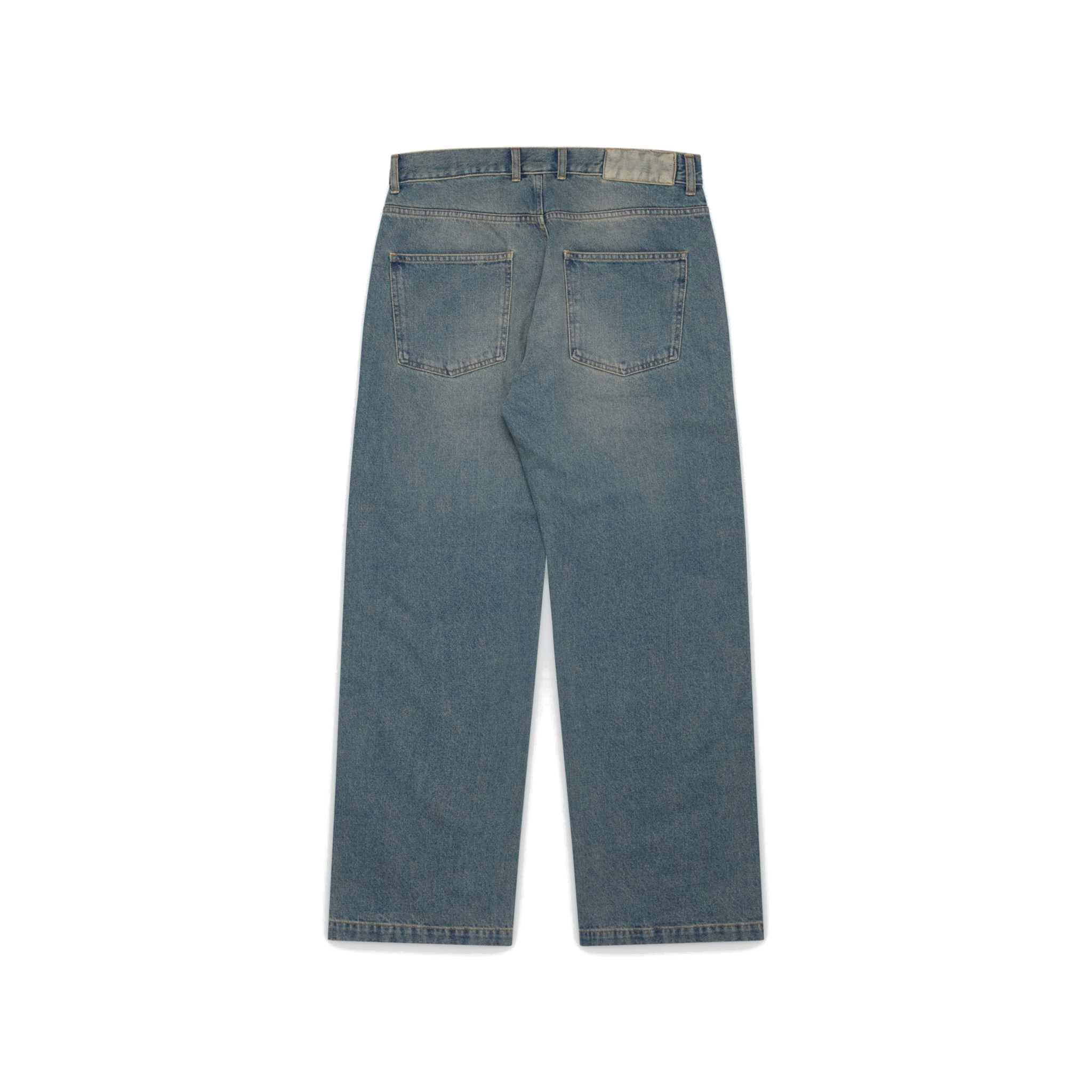 Straight Cut Jeans - Faded Vintage Blue-mfpen-W2 Store