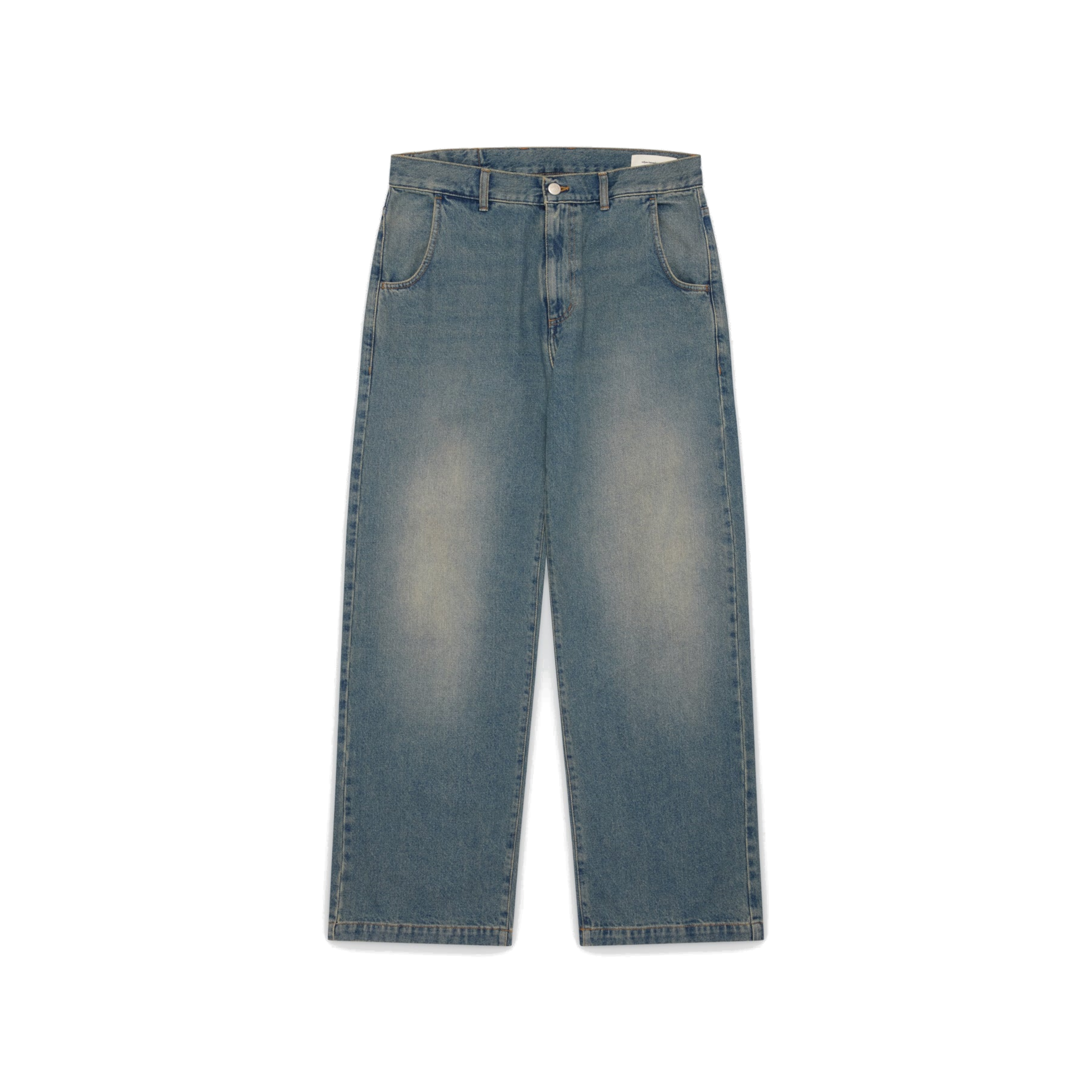 Straight Cut Jeans - Faded Vintage Blue-mfpen-W2 Store