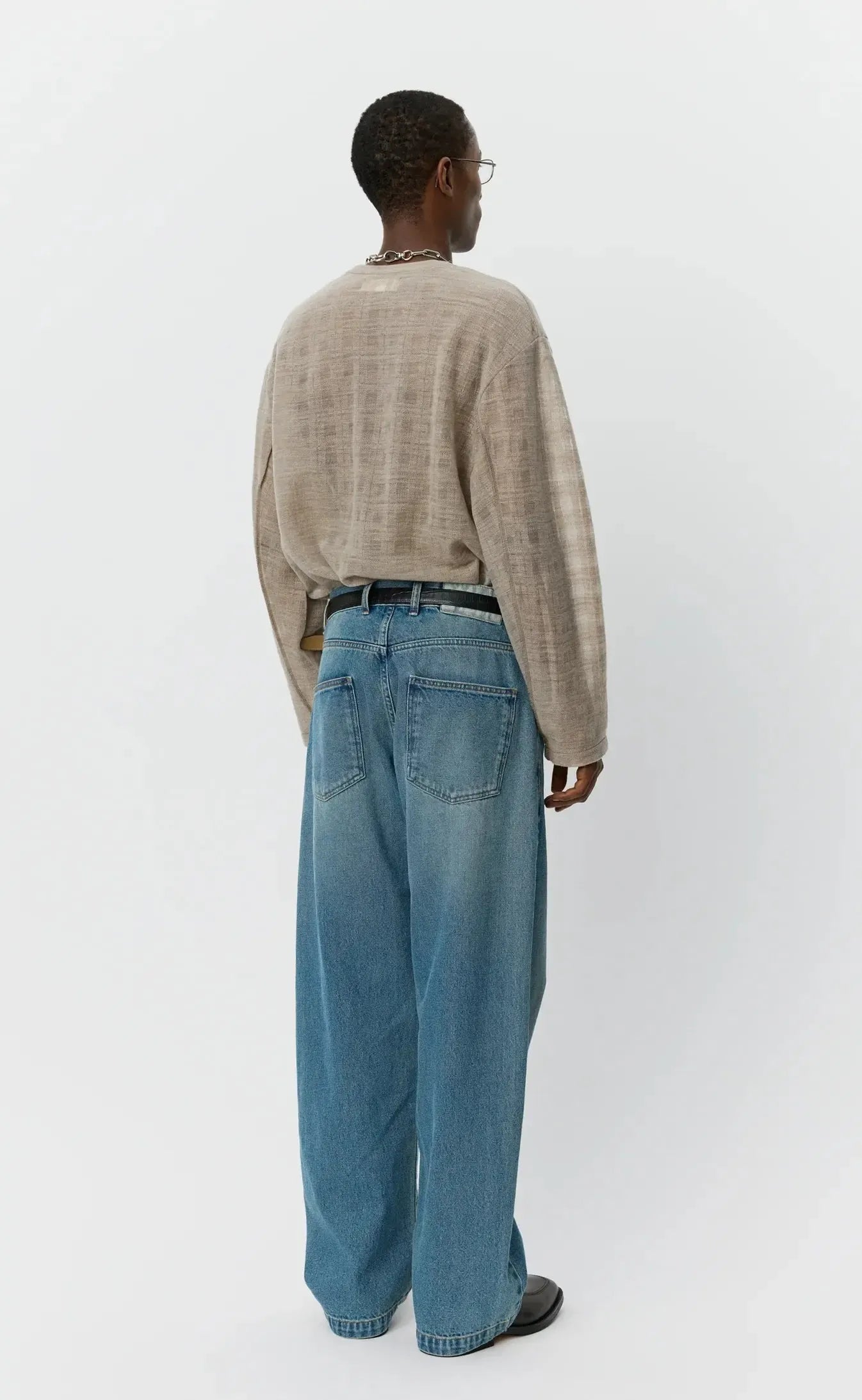 Straight Cut Jeans - Vintage Blue-mfpen-W2 Store
