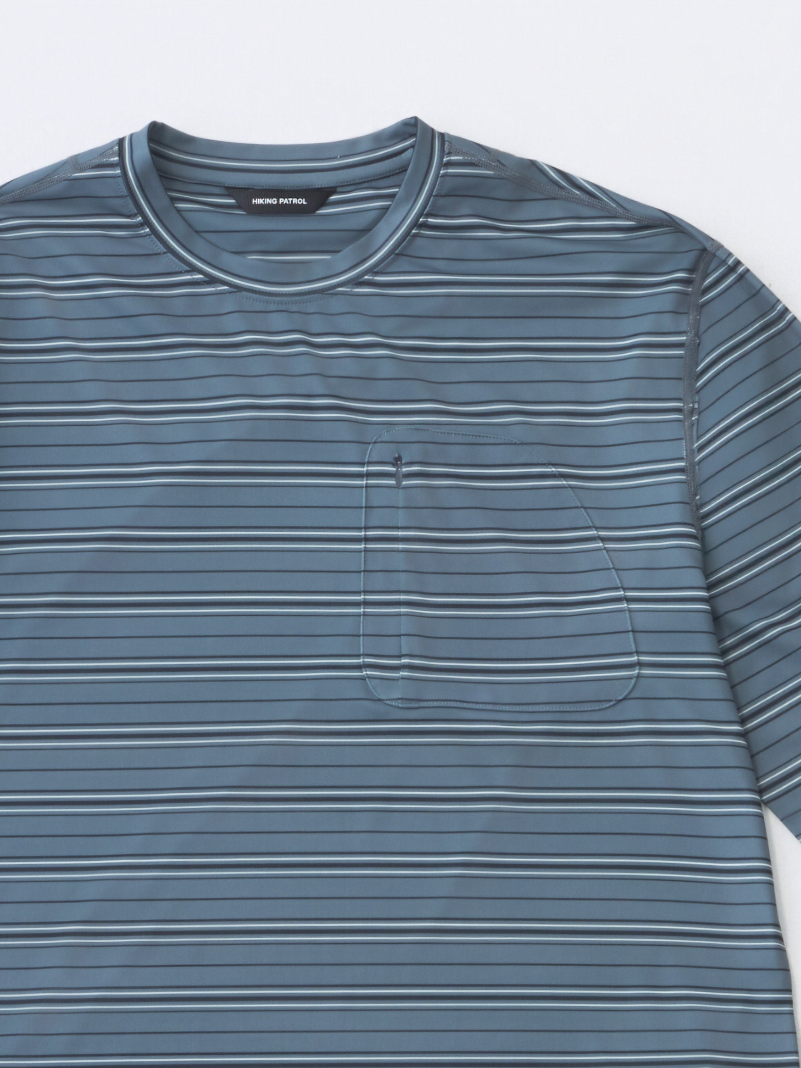 Striped Long Sleeve T-Shirt - Navy Mixed-Hiking Patrol-W2 Store