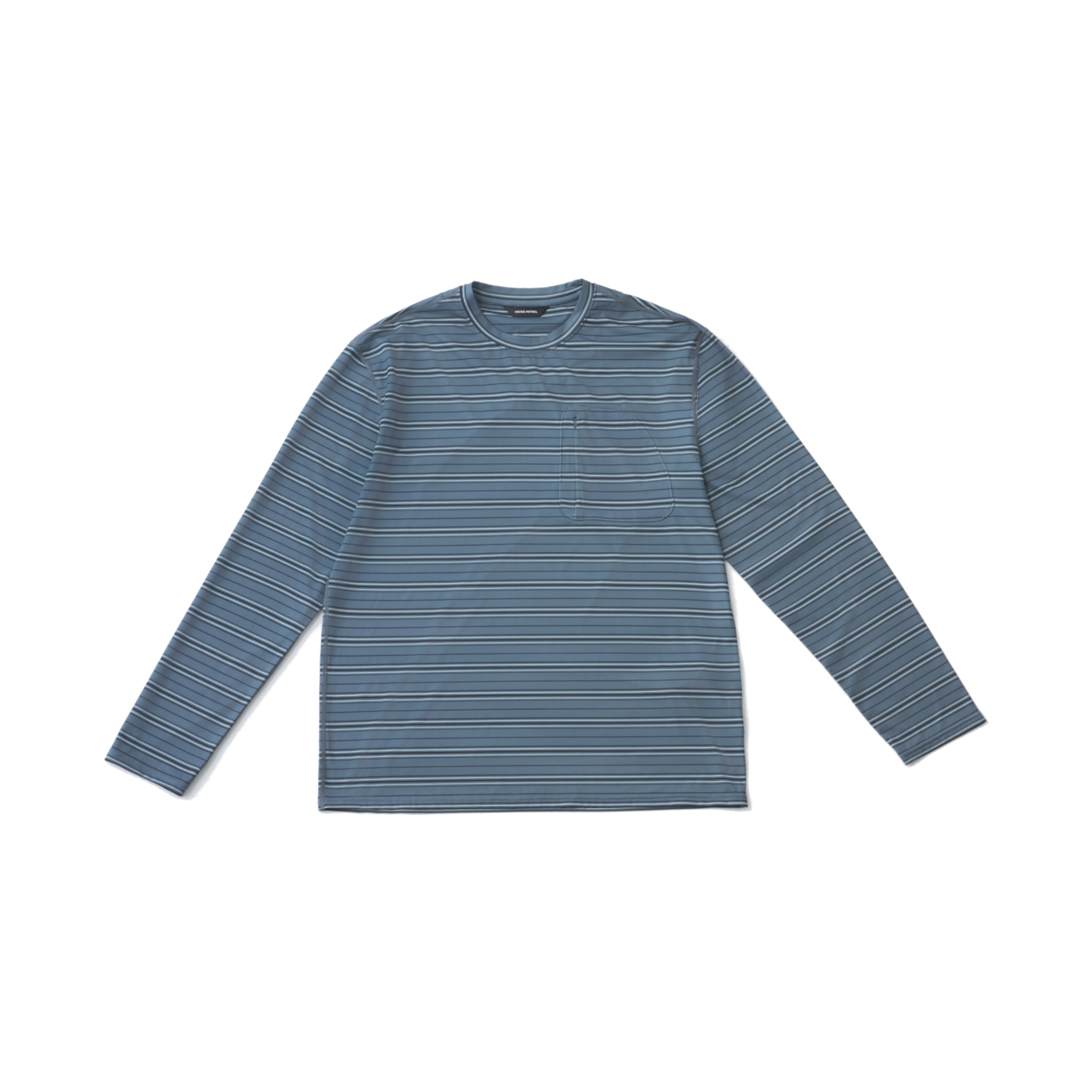 Striped Long Sleeve T-Shirt - Navy Mixed-Hiking Patrol-W2 Store