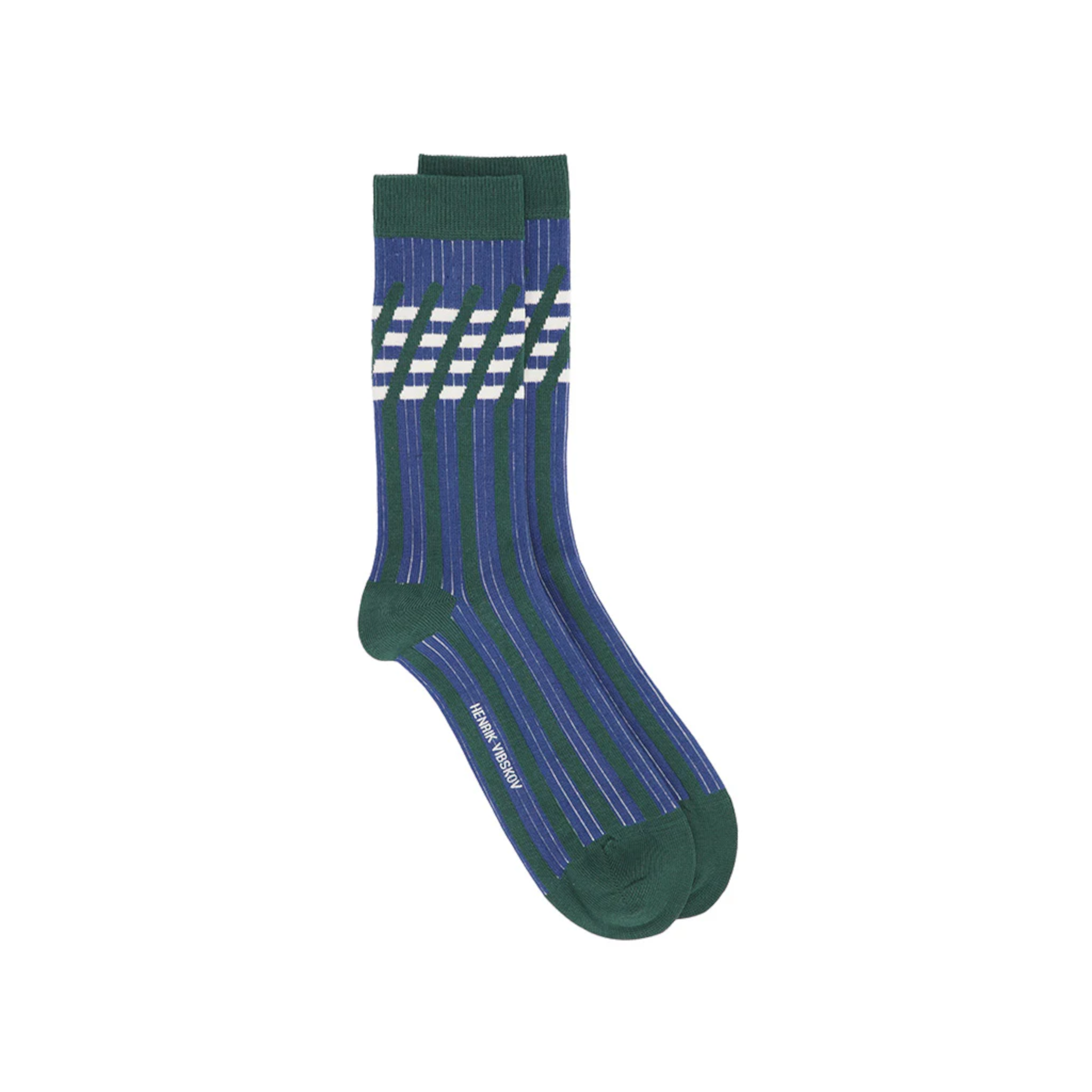 Stripes Socks Homme - Stripes Green-Henrik Vibskov-W2 Store