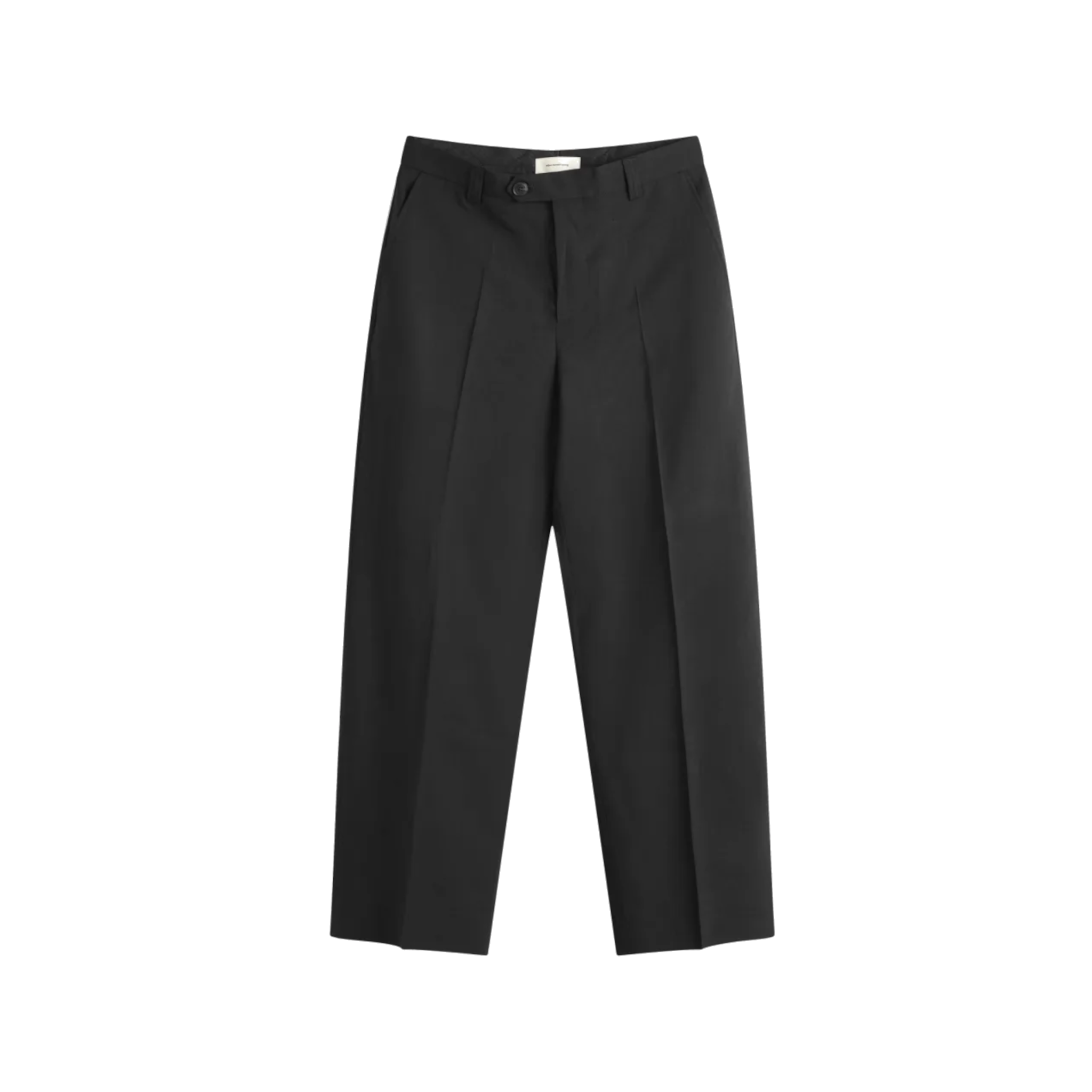 Study Trousers - Black Wool-mfpen-W2 Store