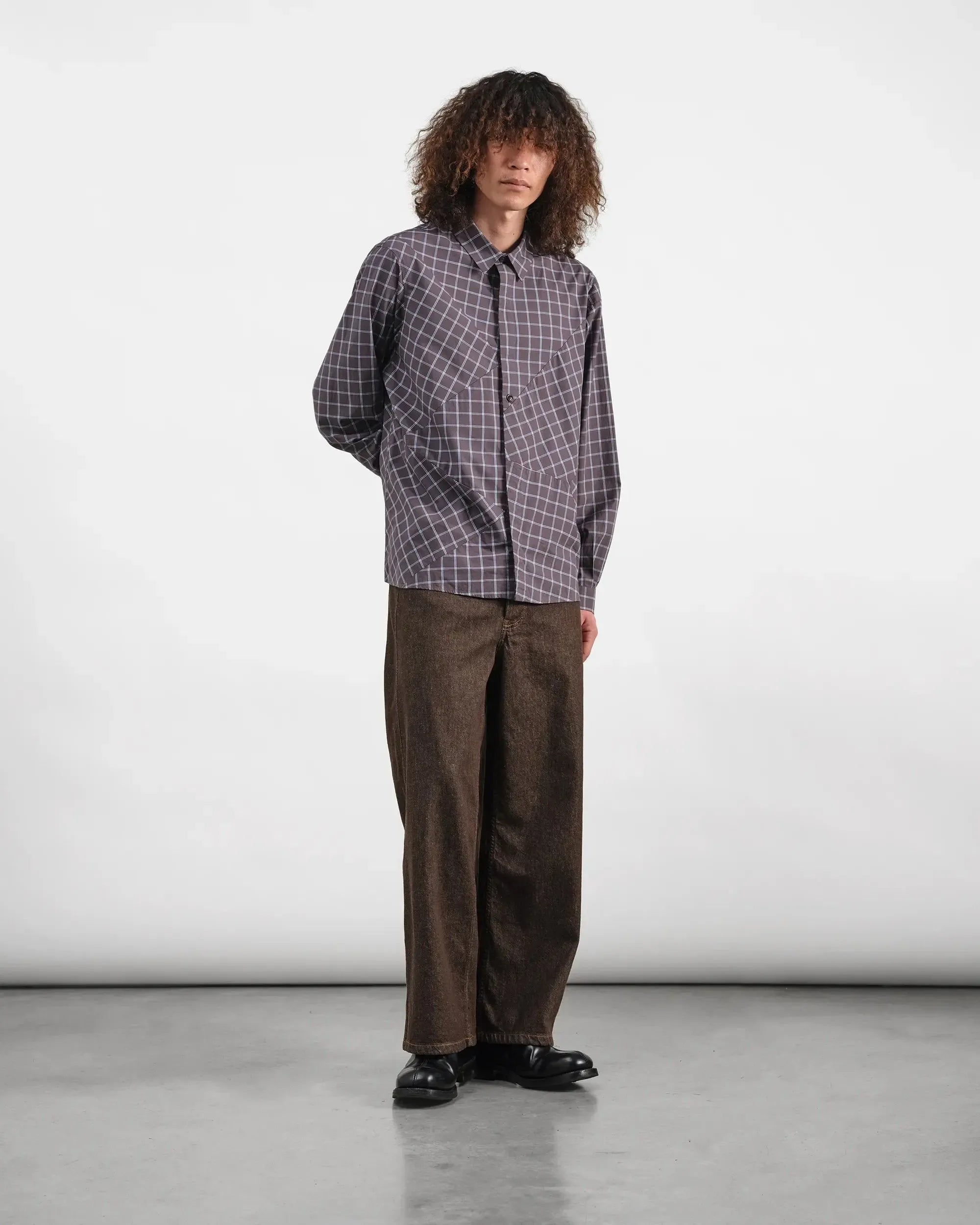 Substance Shirt - Grey Multi-YMC-W2 Store