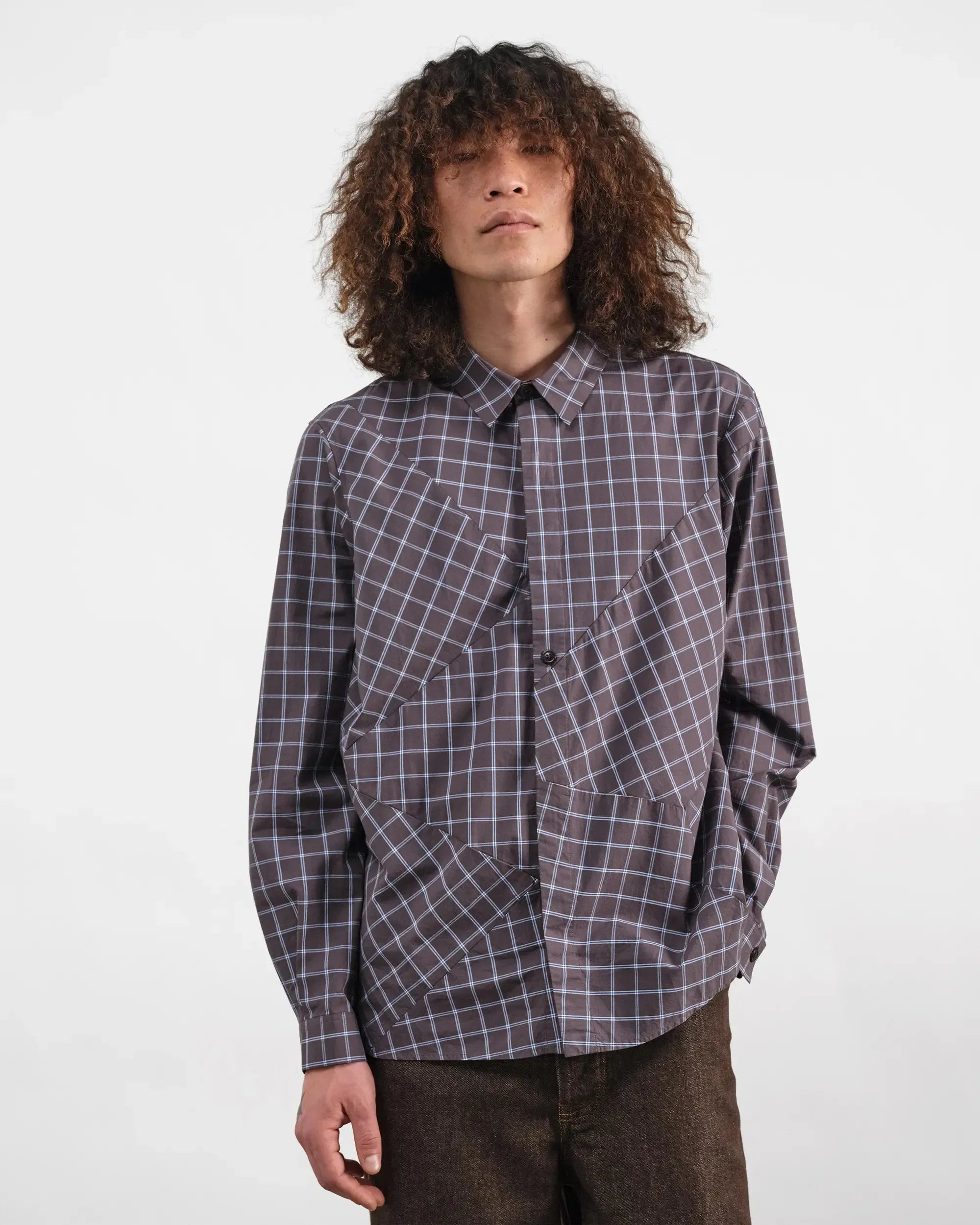 Substance Shirt - Grey Multi-YMC-W2 Store