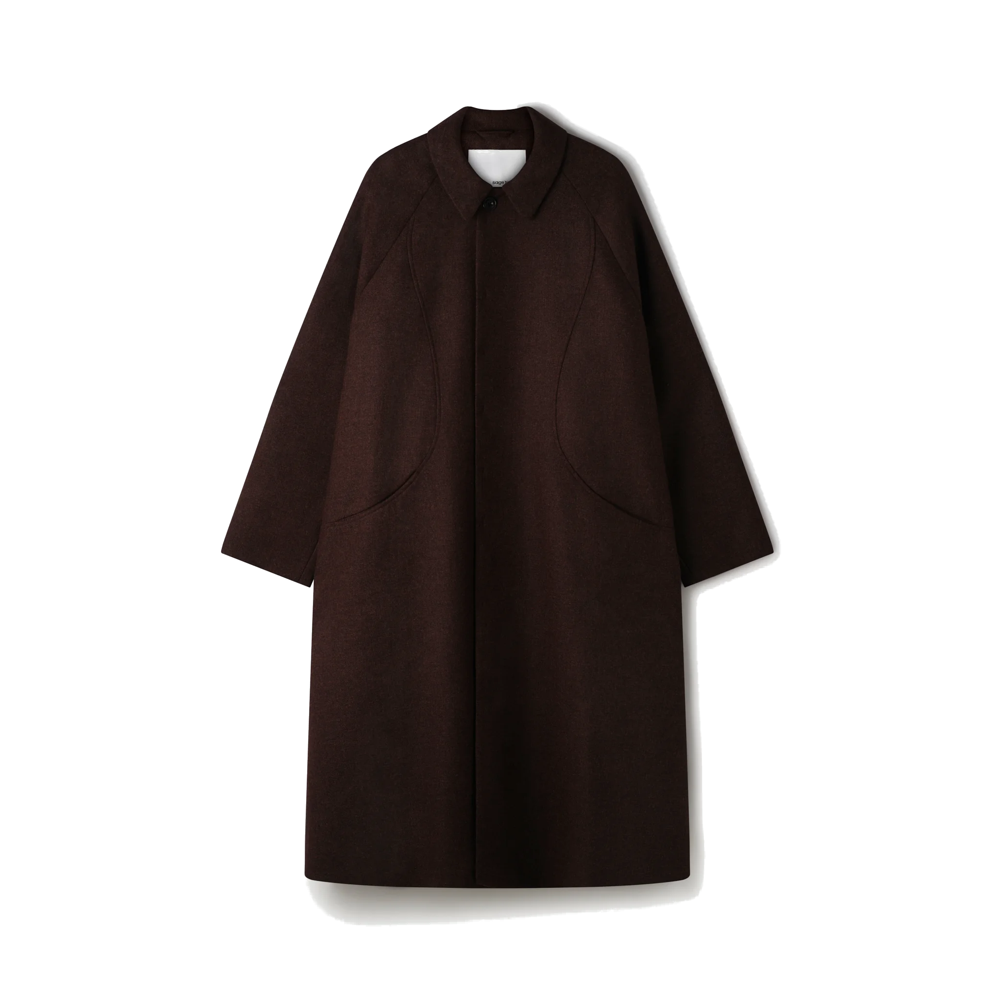 Takeshi Coat - Mocha Herringbone-Sage Nation-W2 Store