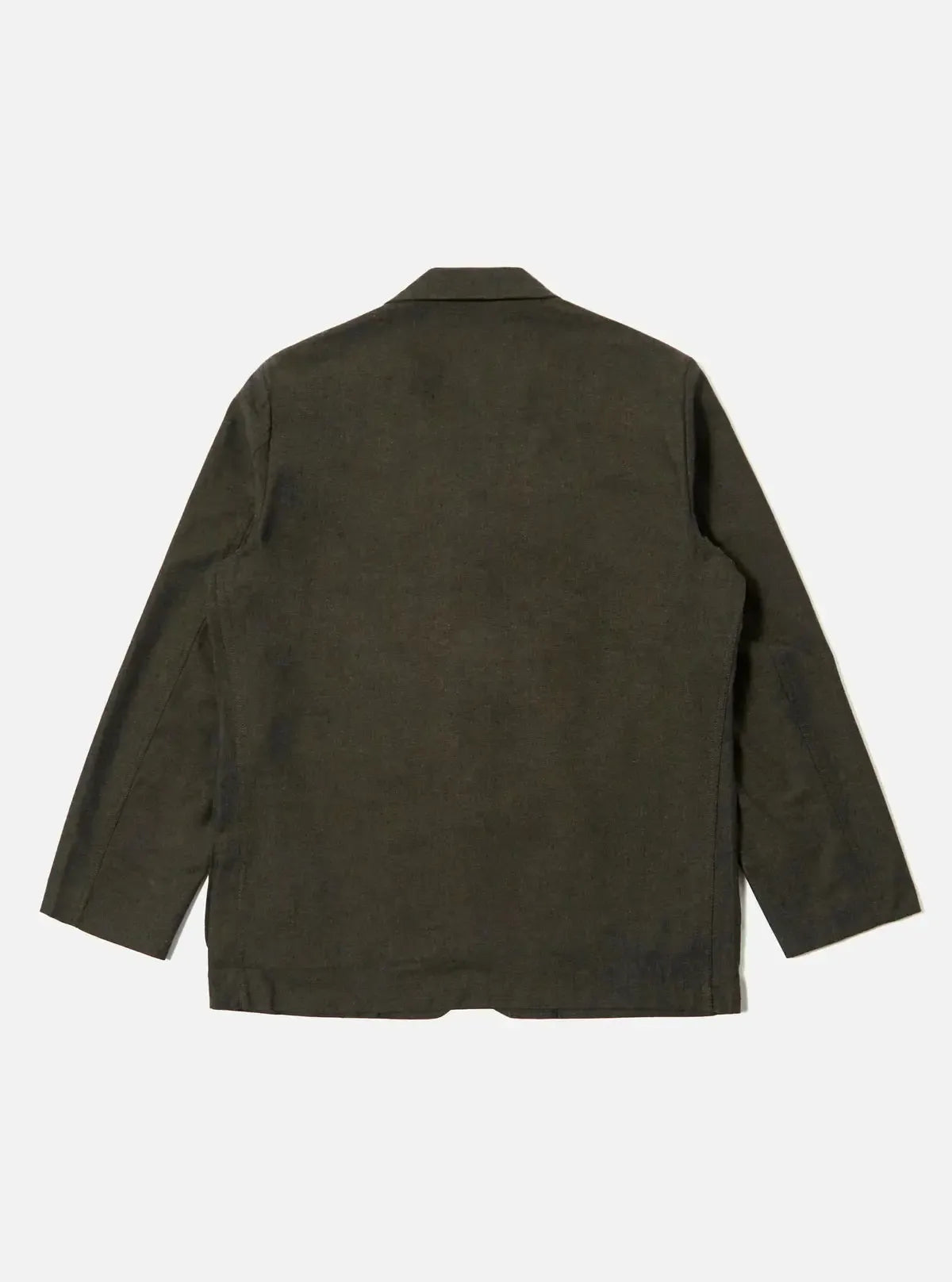 Three Button Jacket Lucca Suiting - Olive-Universal Works-W2 Store