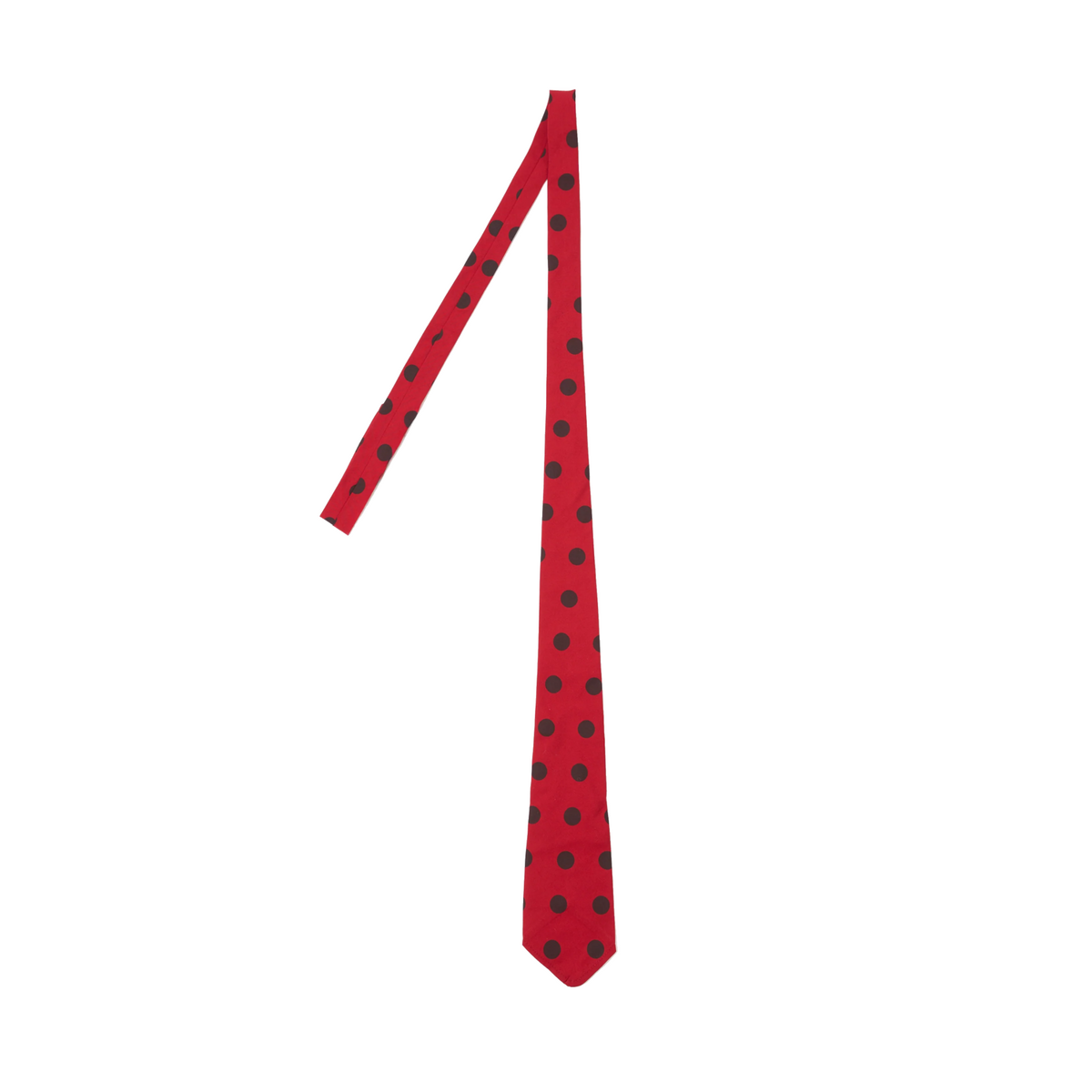 Tie Bold Dot Print Rayon - Red/Black-Universal Works-W2 Store