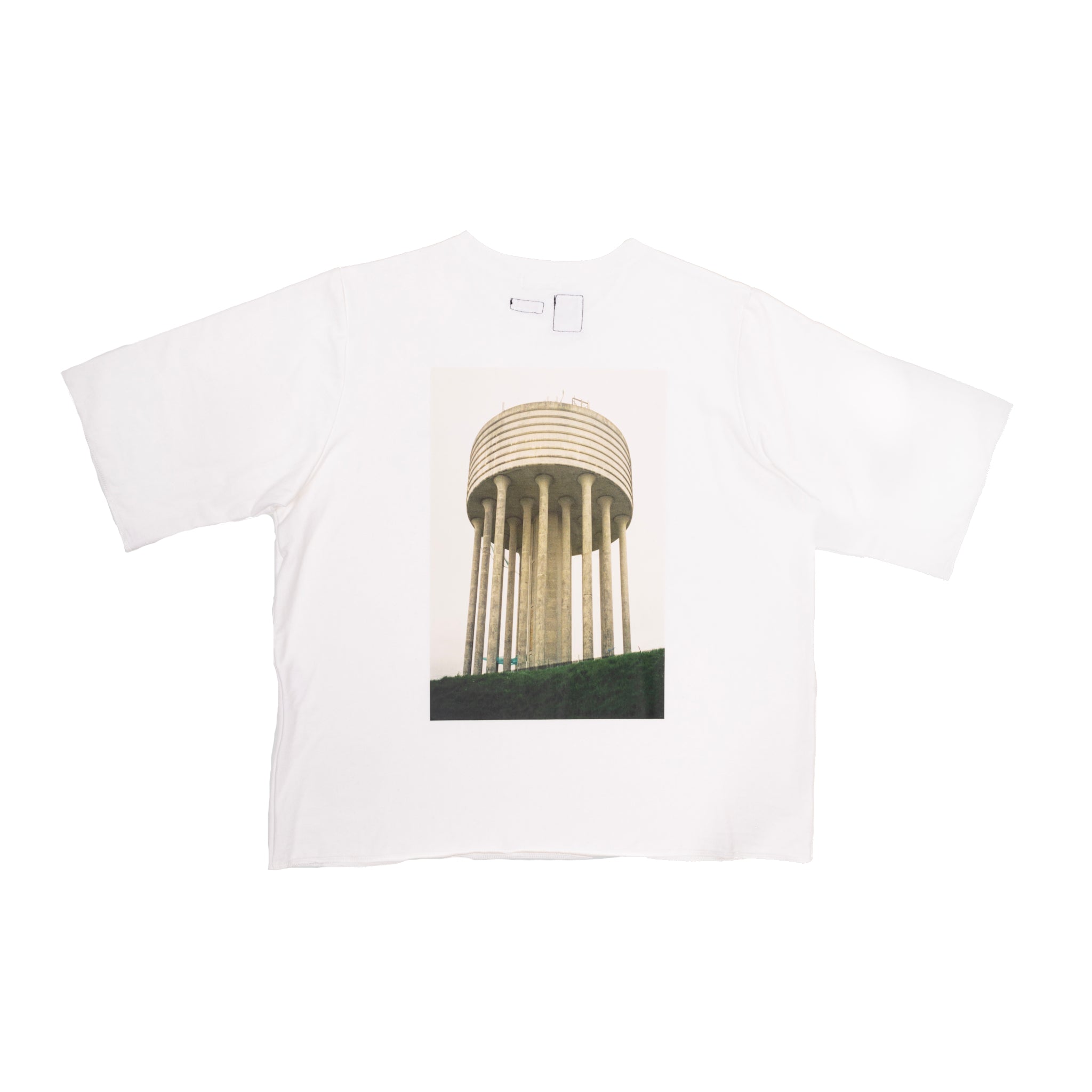 Tower T-Shirt - White-Middle Distance-W2 Store