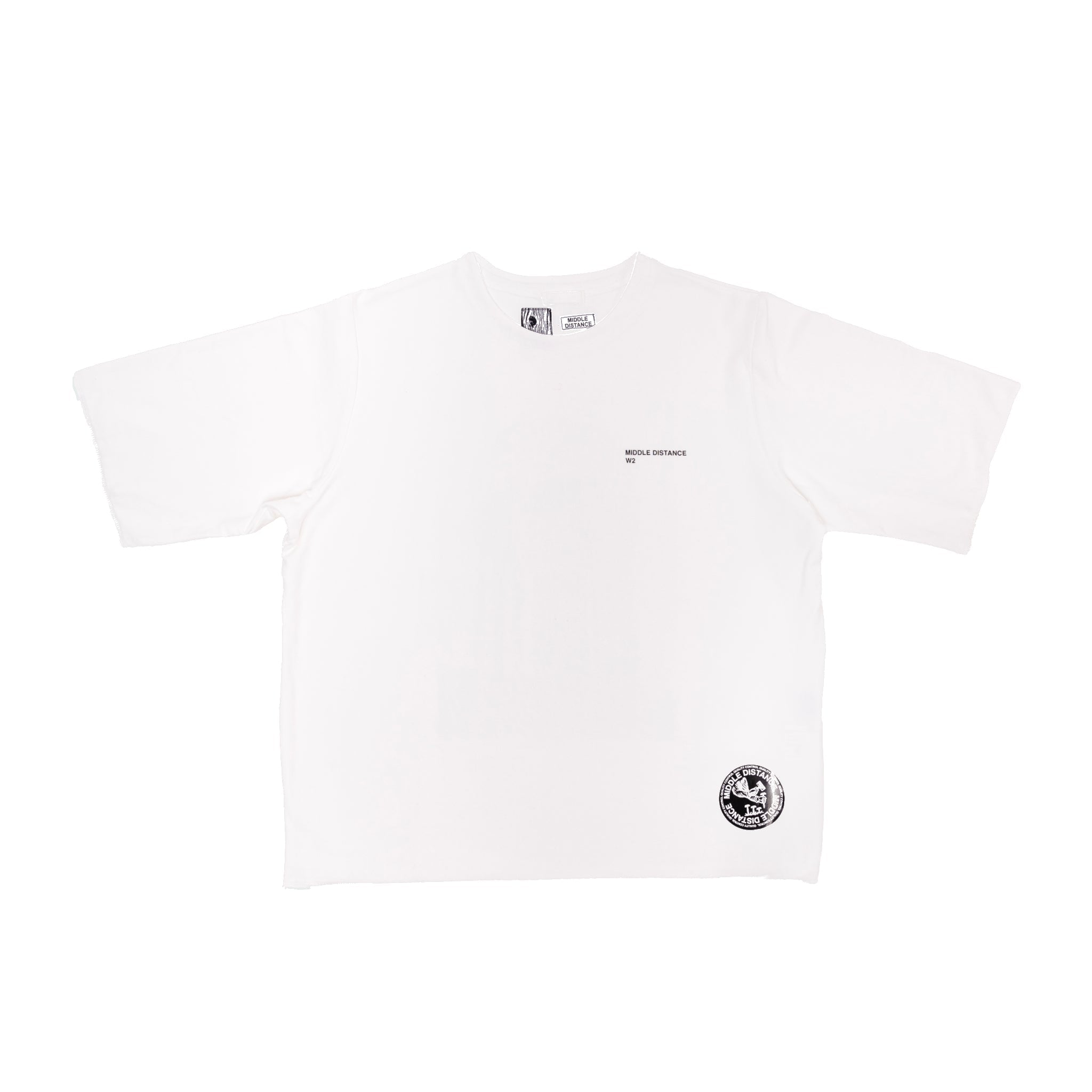 Tower T-Shirt - White-Middle Distance-W2 Store