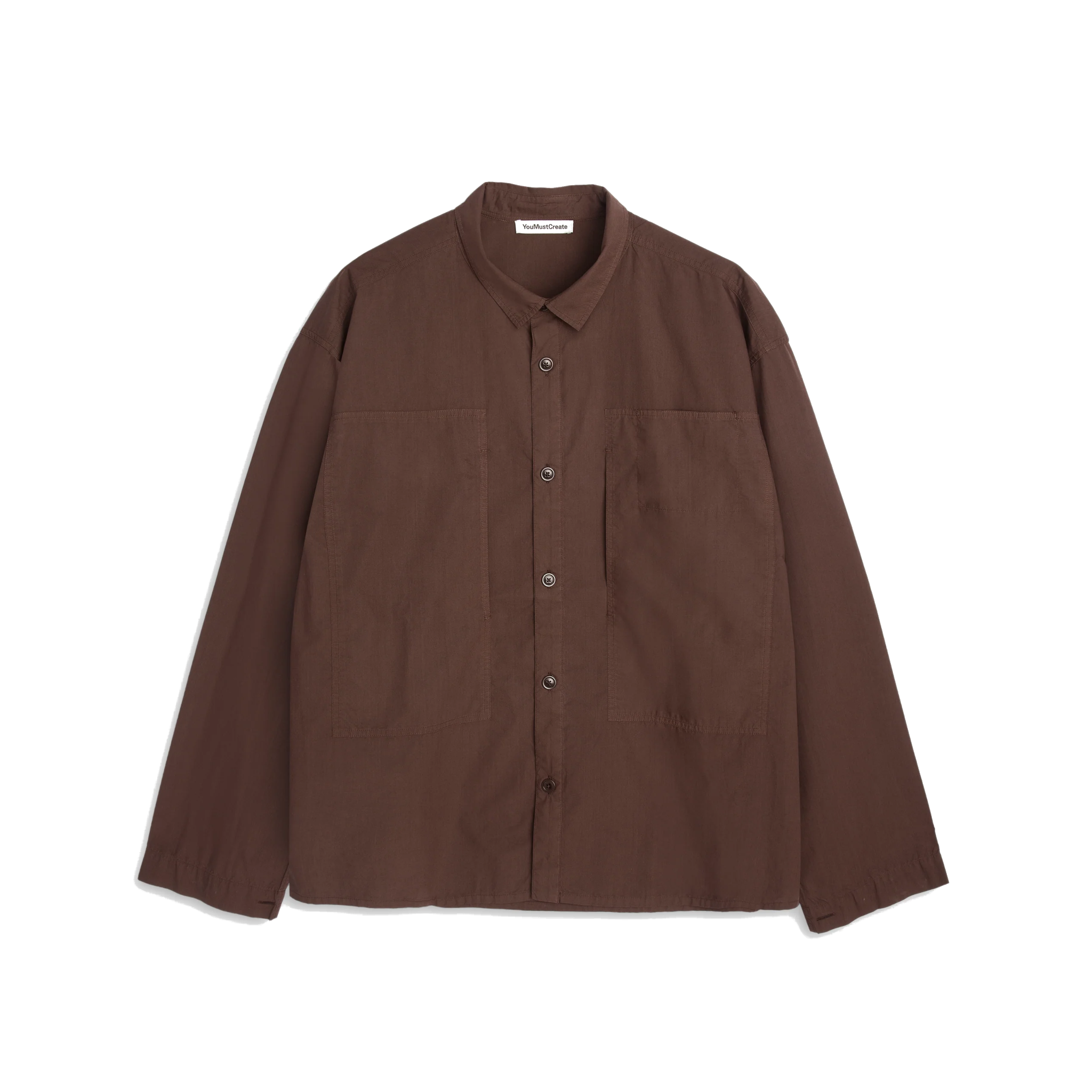 Trapper Shirt - Brown-YMC-W2 Store