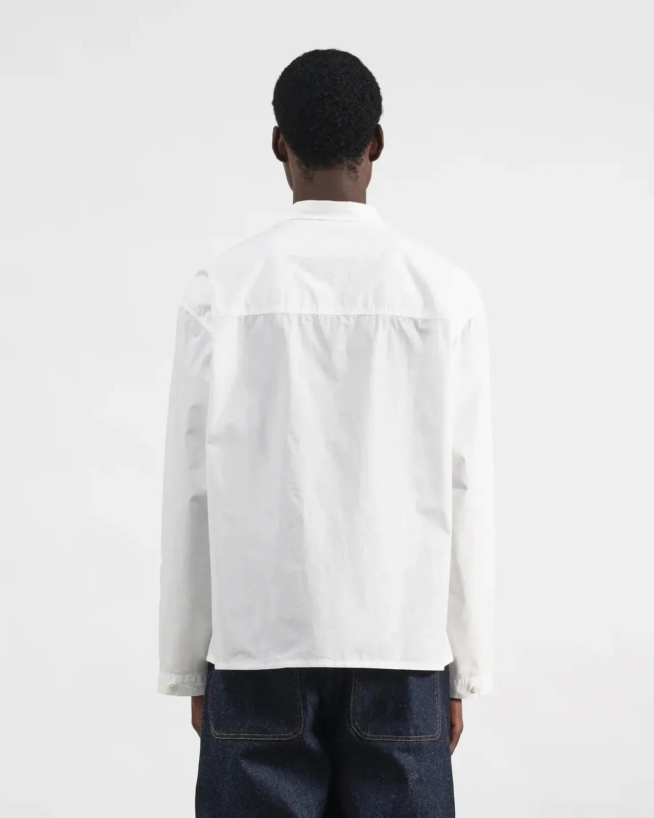 Trapper Shirt - White-YMC-W2 Store