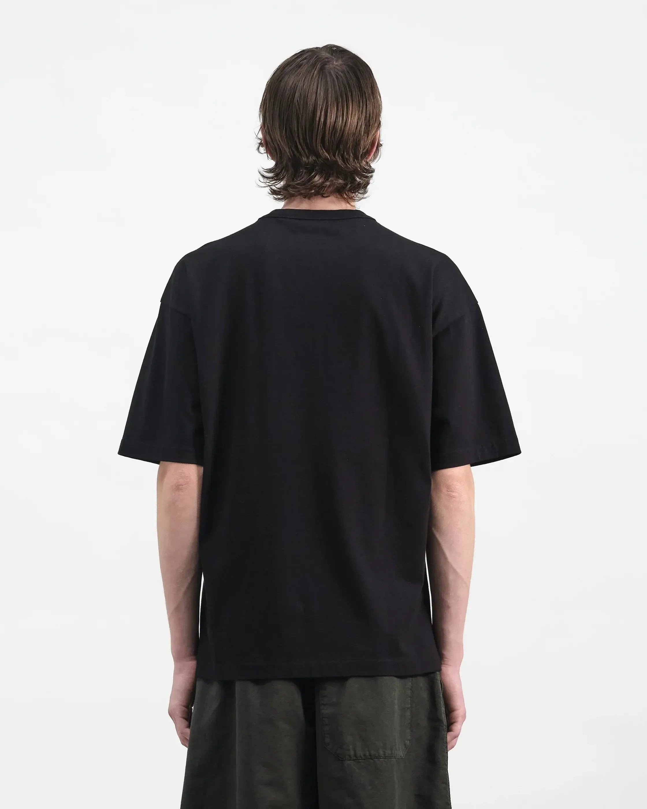 Triple T Shirt Death Star Print - Black-YMC-W2 Store