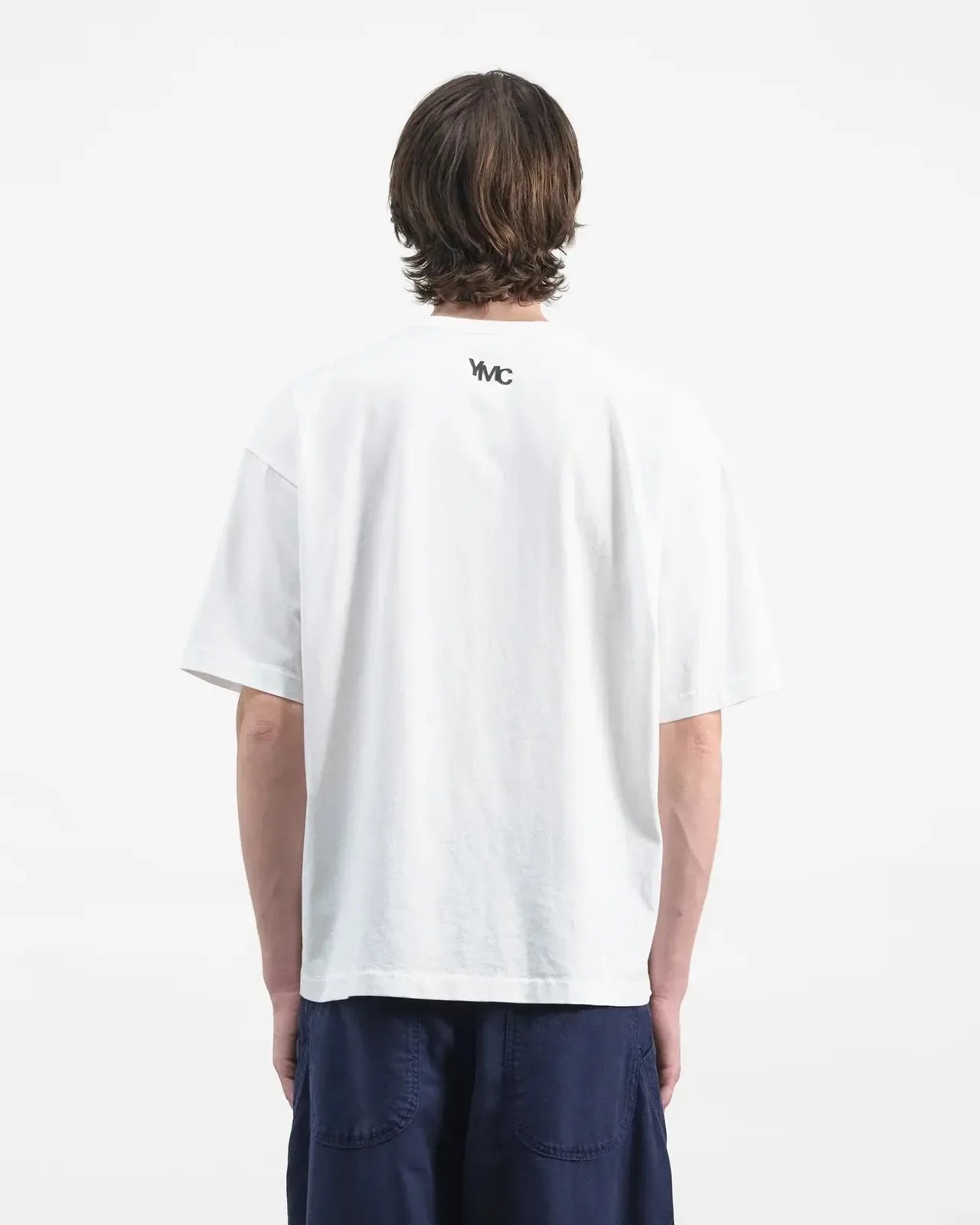 Triple T Shirt Where Did You Go Print - White-YMC-W2 Store