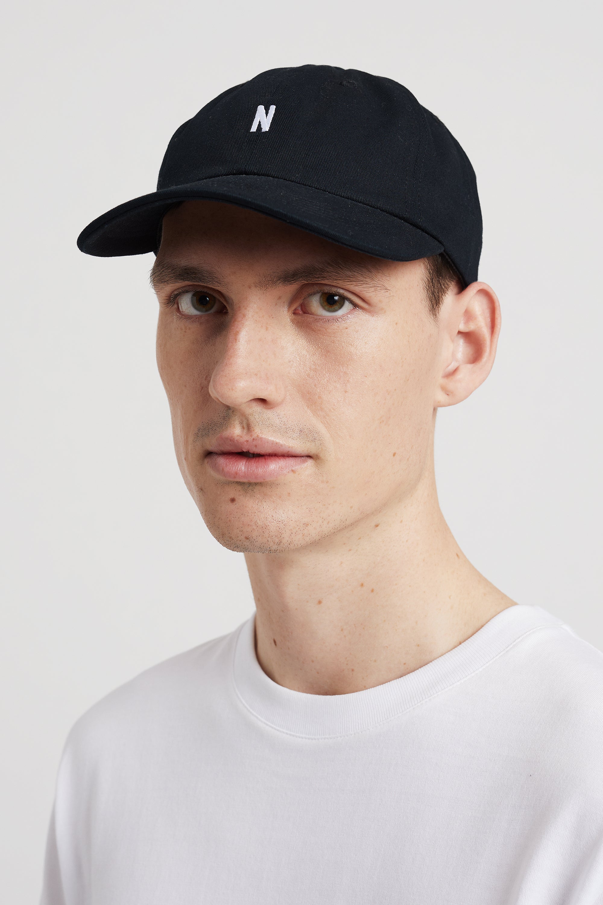 Twill Sports Cap - Black-Norse Projects-W2 Store