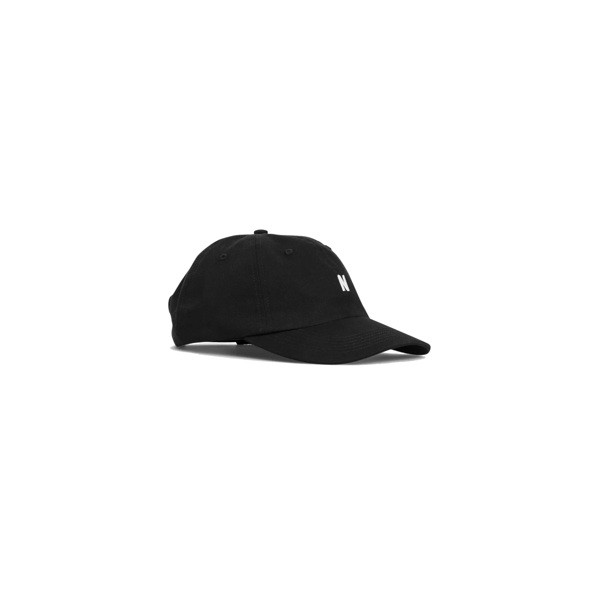 Twill Sports Cap - Black-Norse Projects-W2 Store