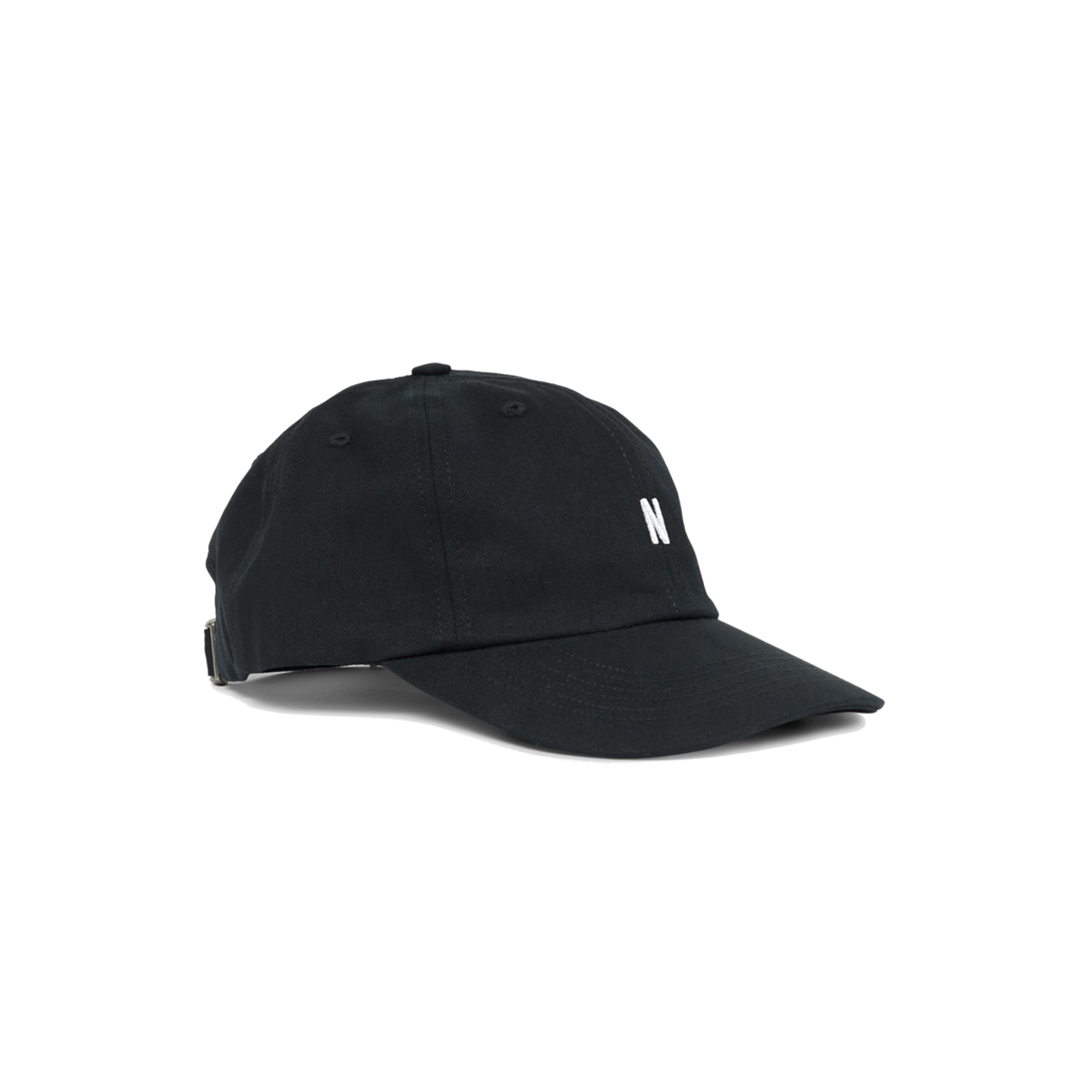 Twill Sports Cap - Black-Norse Projects-W2 Store
