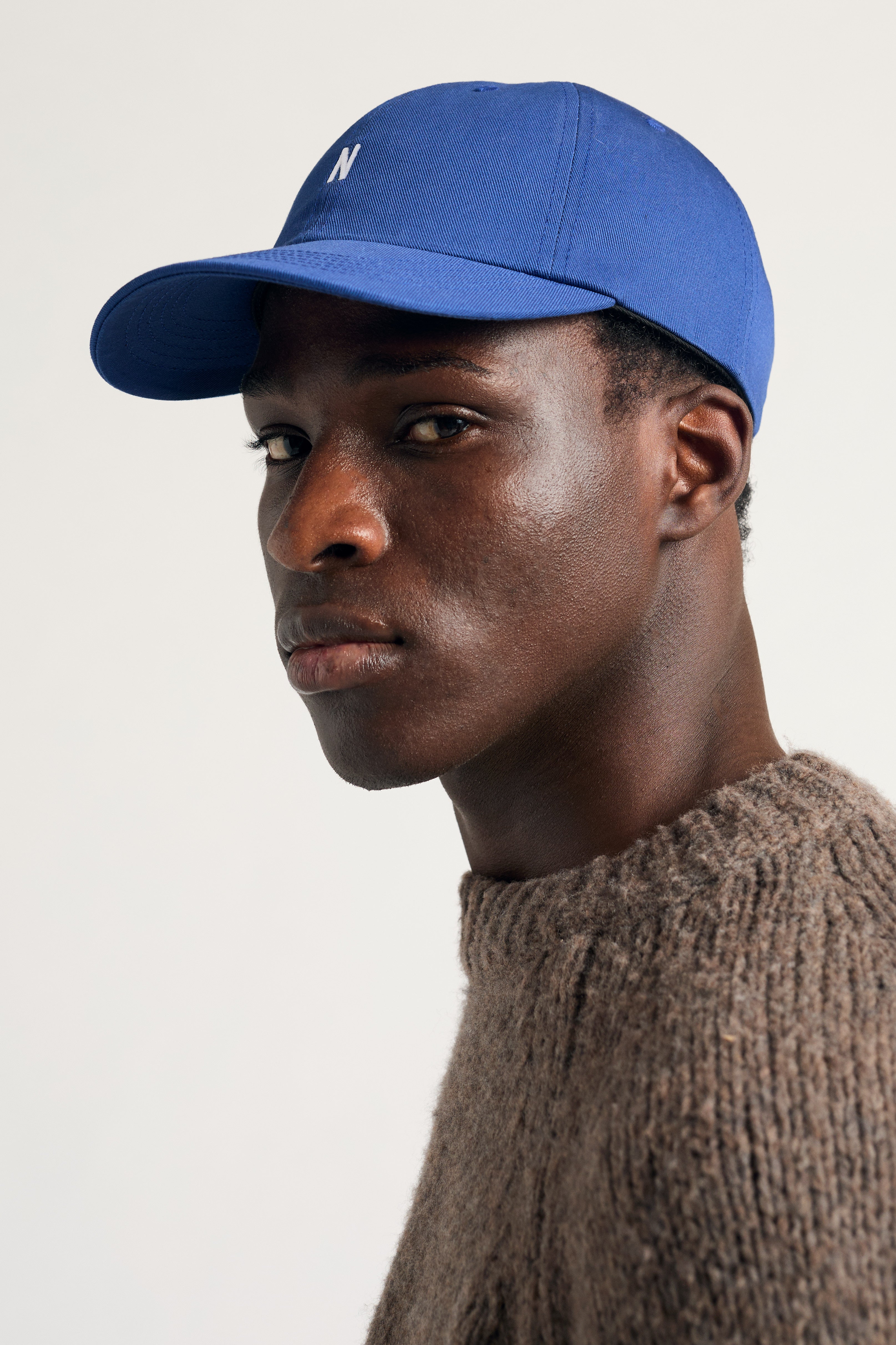 Twill Sports Cap - Workwear Blue-Norse Projects-W2 Store