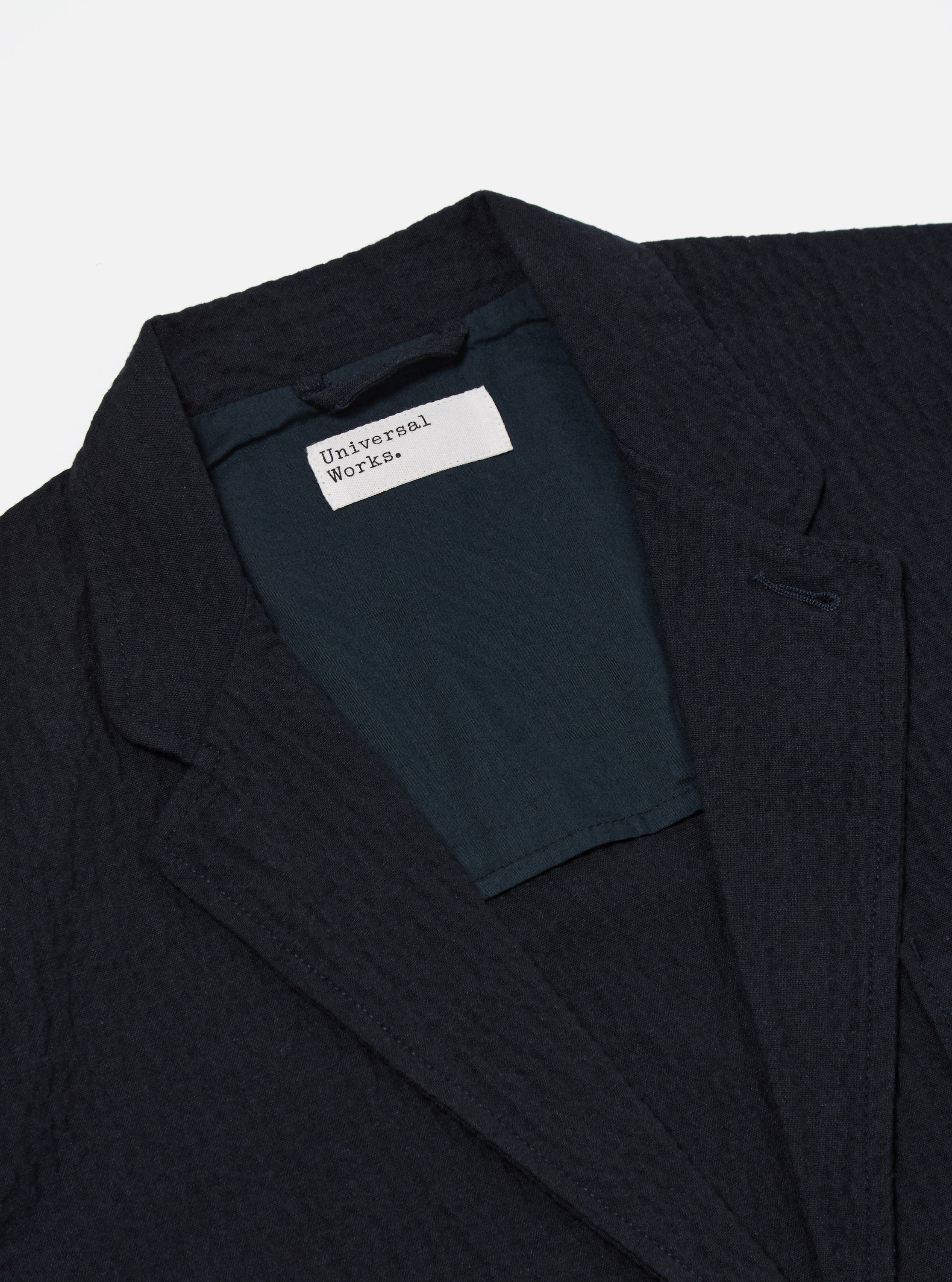Two Button Jacket Ospina Cotton - Dark Navy-Universal Works-W2 Store