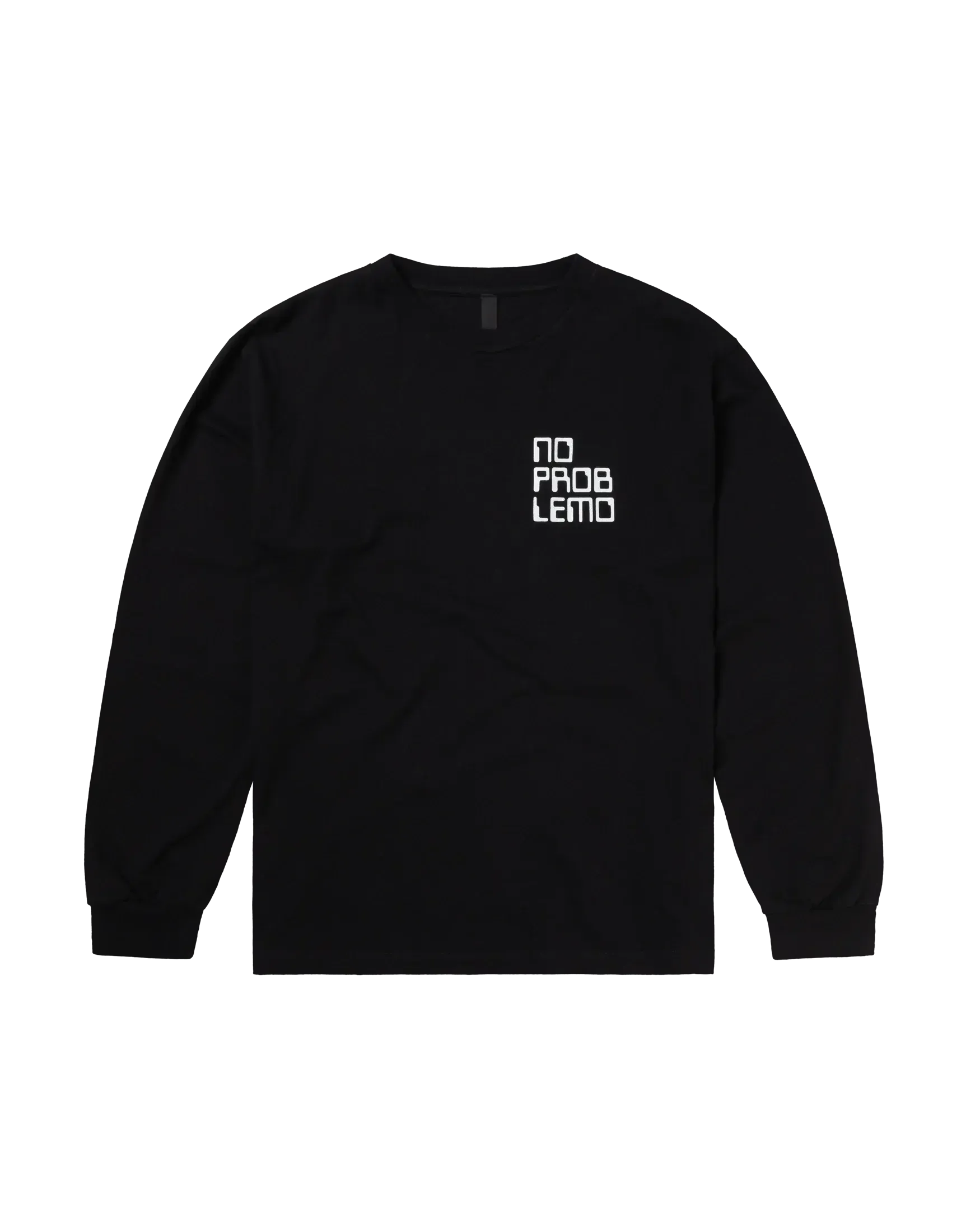 Universal Friendship Long Sleeve T-Shirt - Black-No Problemo-W2 Store