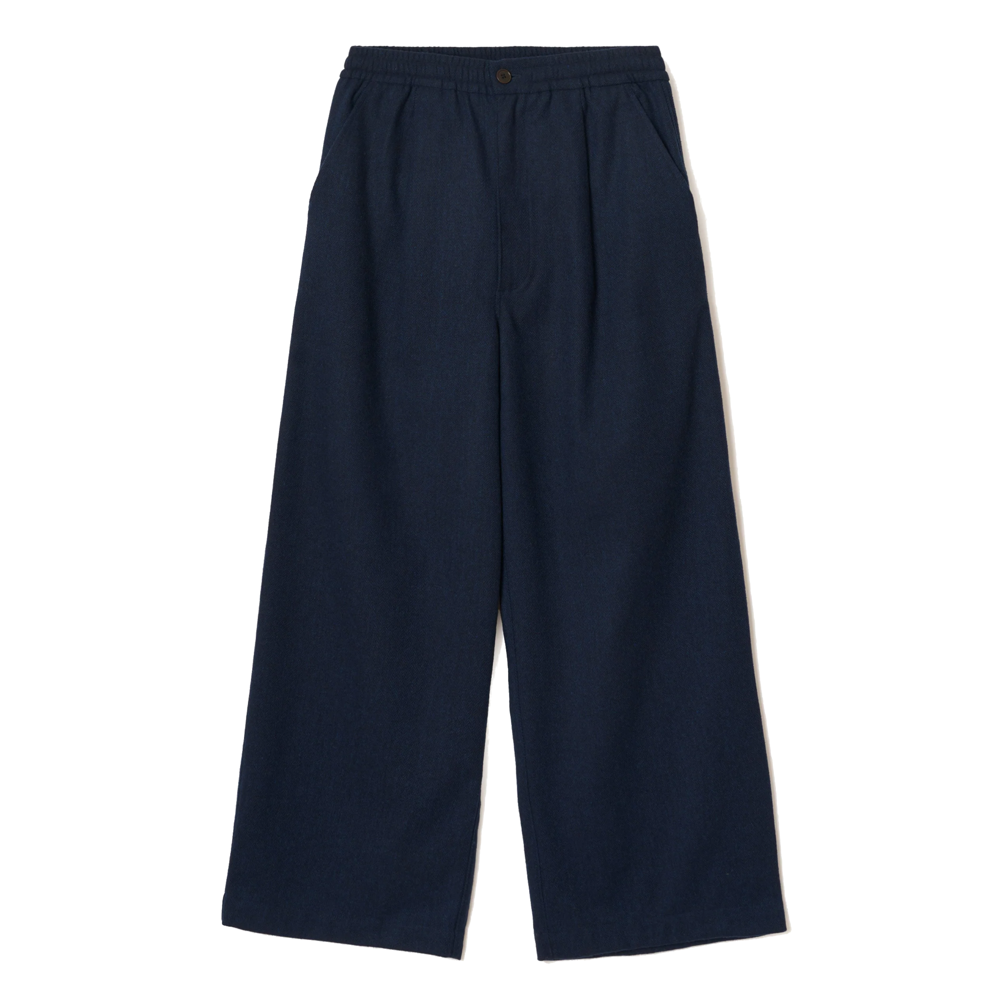 Gillespie Pant Wool Herringbone - Navy