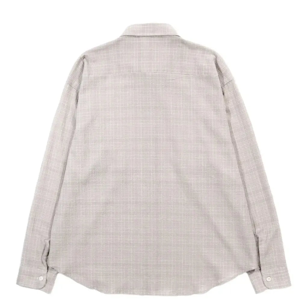 Vacation Shirt - Chalk Seersucker Check-mfpen-W2 Store
