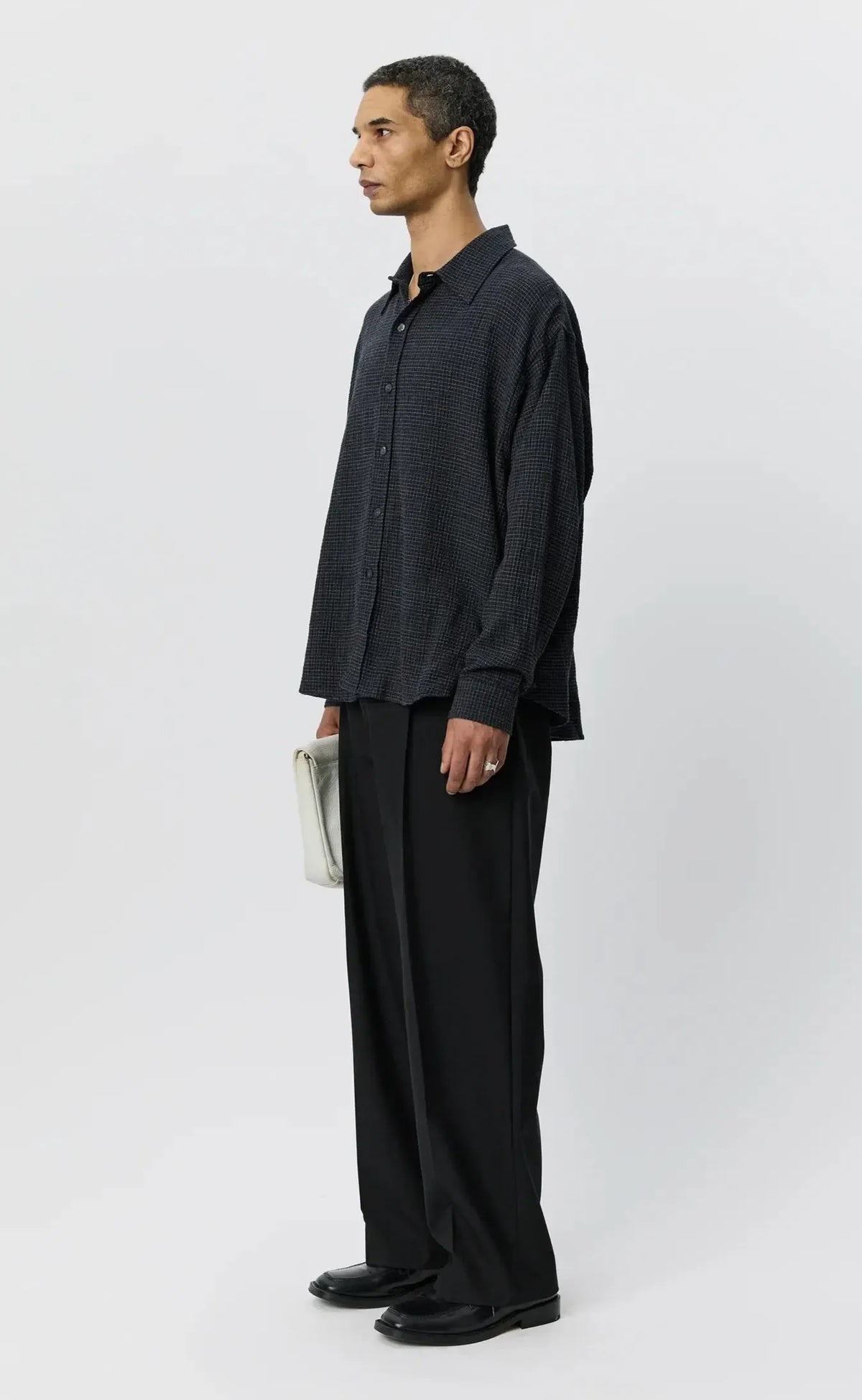 Vacation Shirt - Midnight Check-mfpen-W2 Store