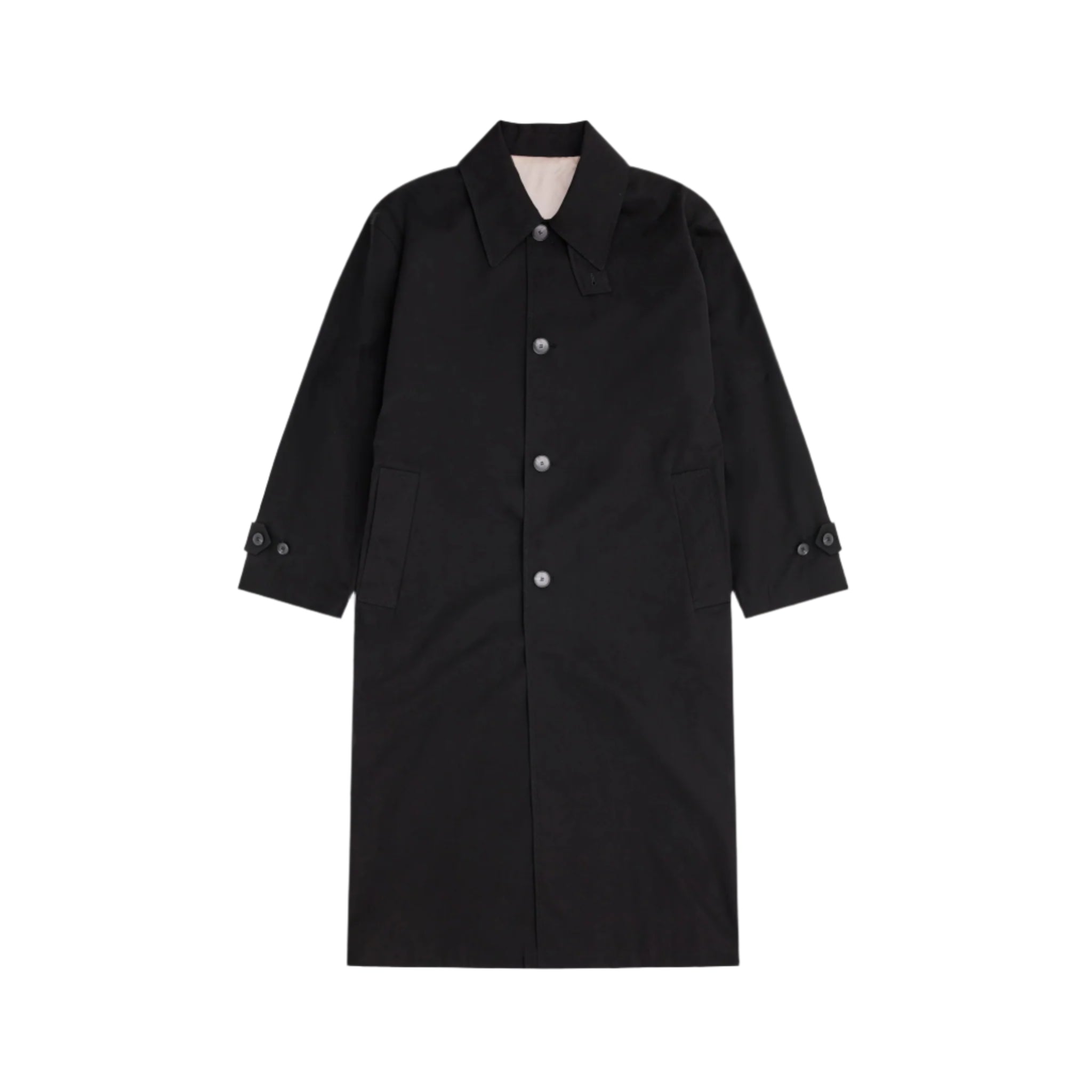 Venture Coat - Black Gabardine-mfpen-W2 Store