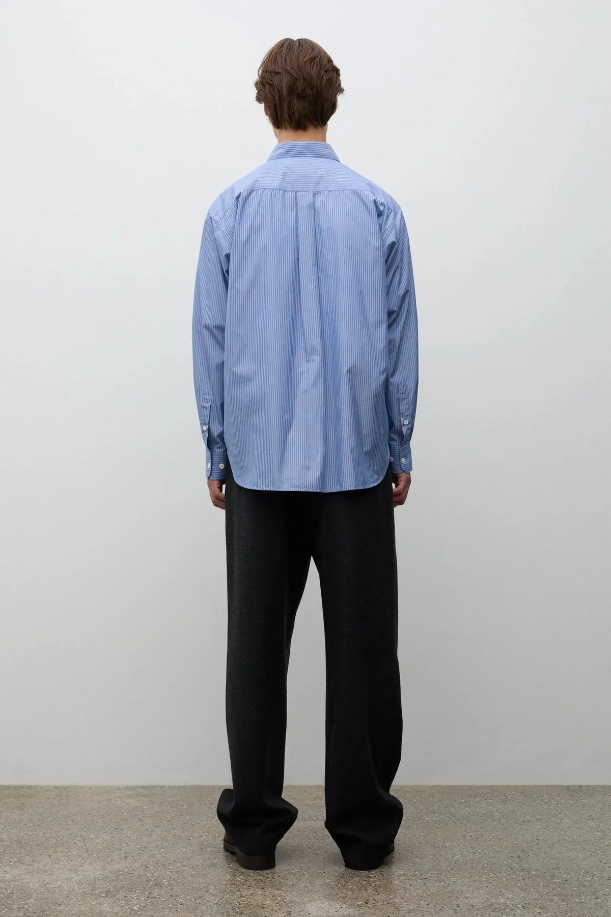 Vivestad Wool Wide Chino - Charcoal Grey-Norse Projects-W2 Store