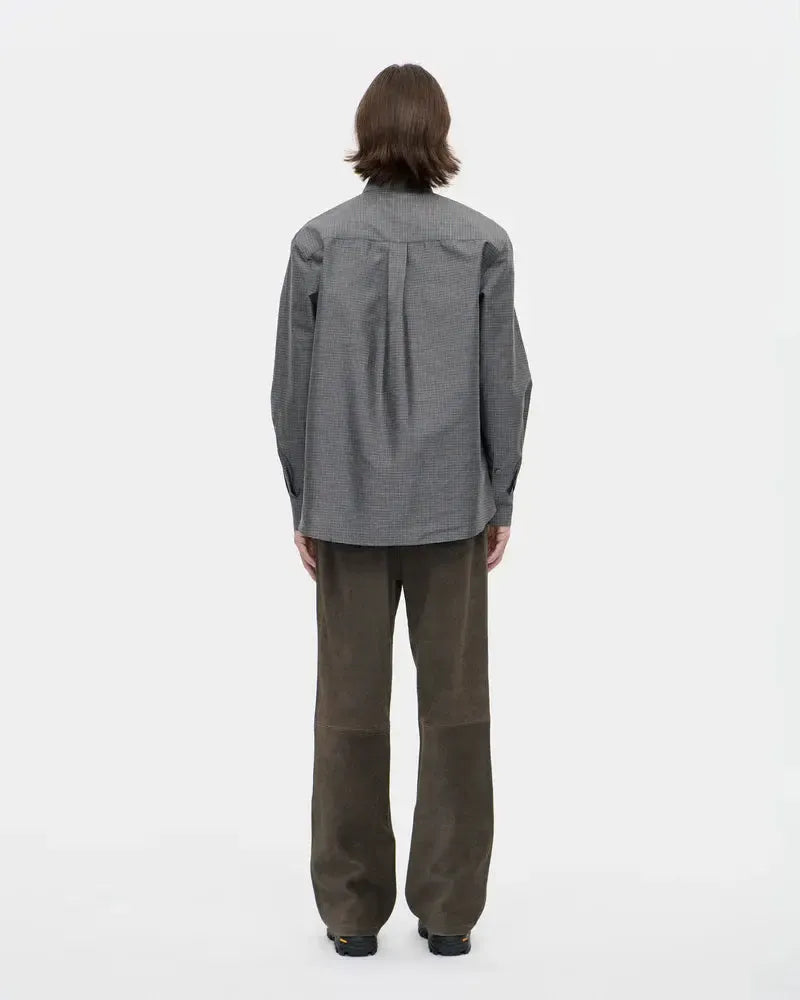 Volume Shirt Grid - Charcoal-Berner Kühl-W2 Store