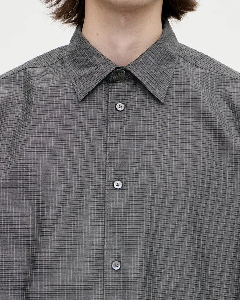 Volume Shirt Grid - Charcoal-Berner Kühl-W2 Store