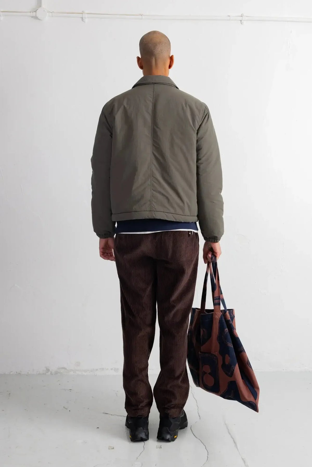 Wadded Bomber - Dark Olive-Folk-W2 Store