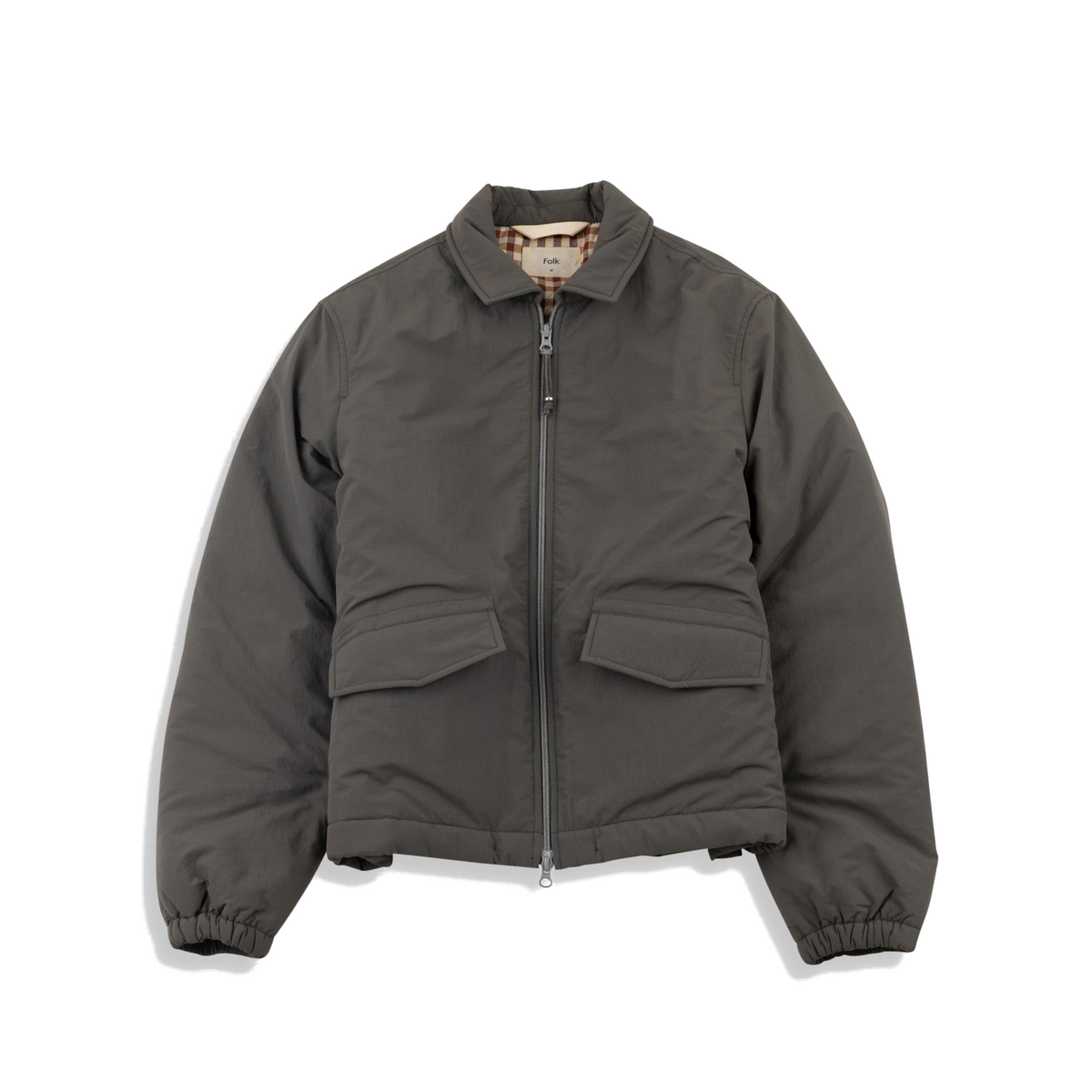 Wadded Bomber - Dark Olive-Folk-W2 Store