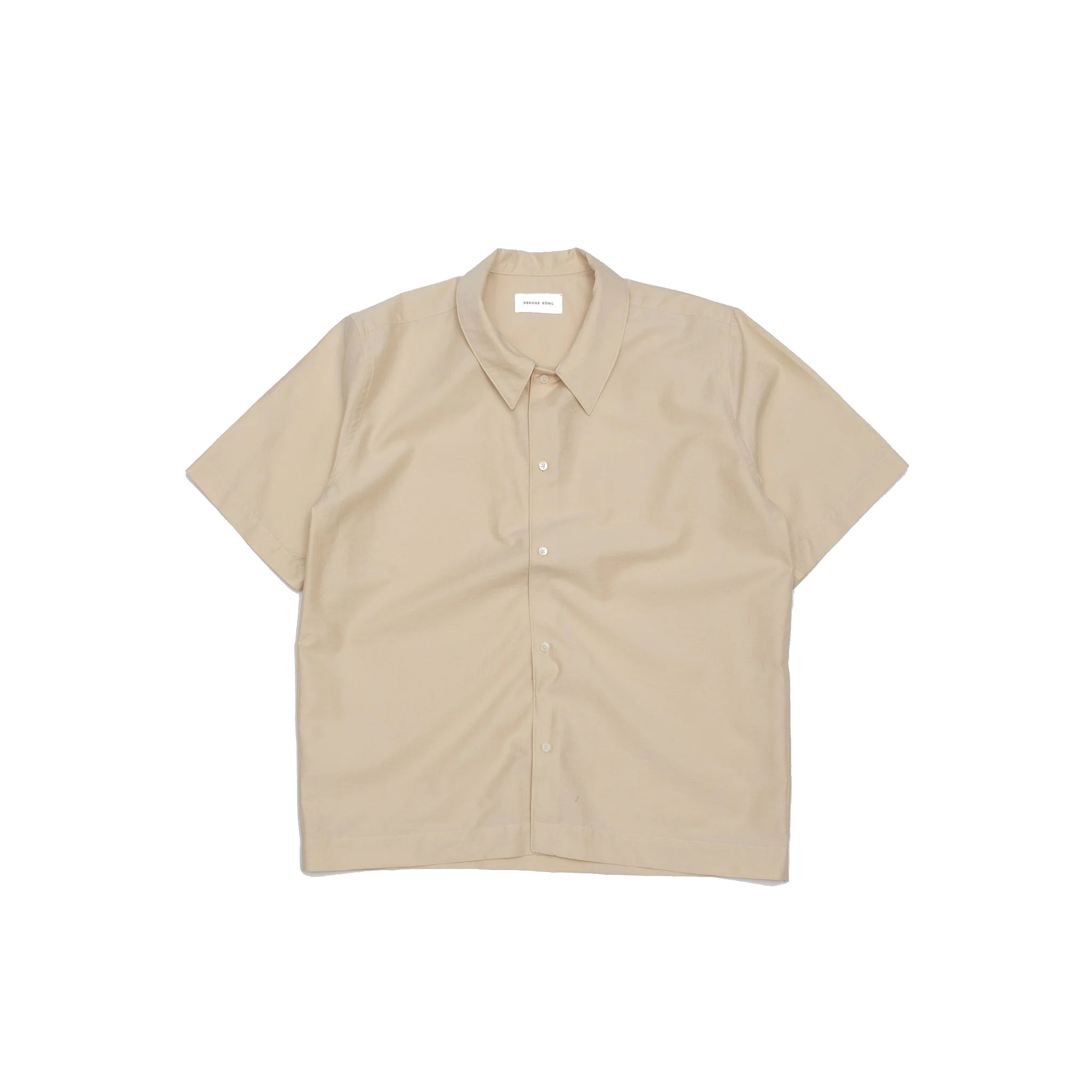 Wander Shirt Raw Nep - Khaki-Berner Kühl-W2 Store