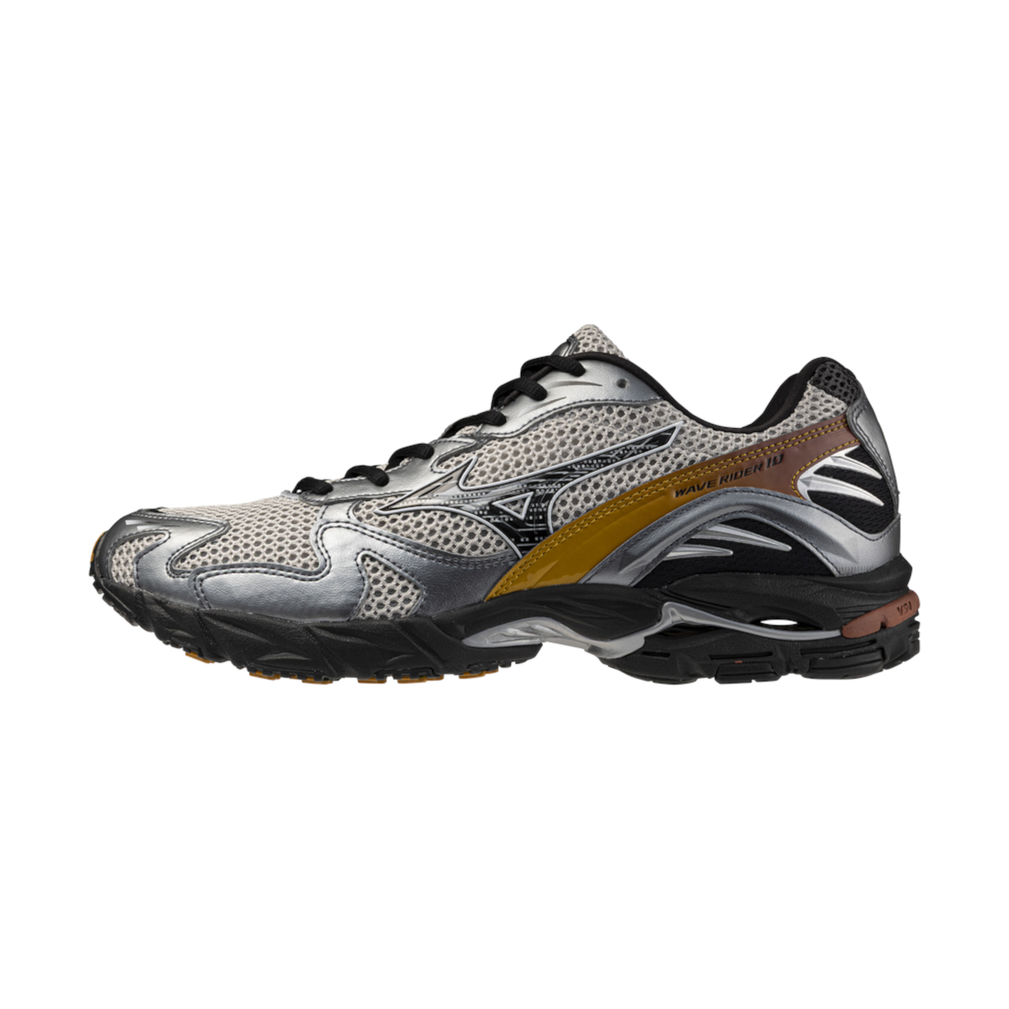 Wave Rider 10 - Harbor Mist/Black/Harvest Gold-Mizuno Sportstyle-W2 Store