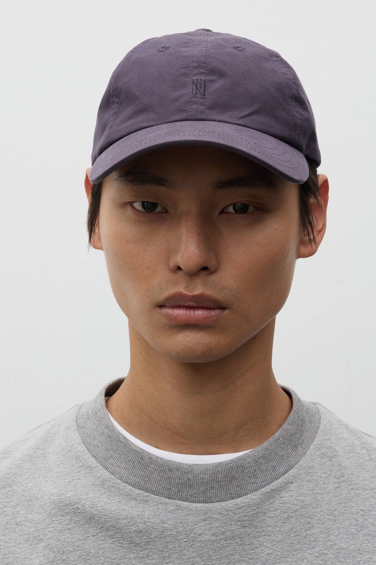 Wax Cotton 6-Panel Cap - Darkest Purple-Norse Projects-W2 Store
