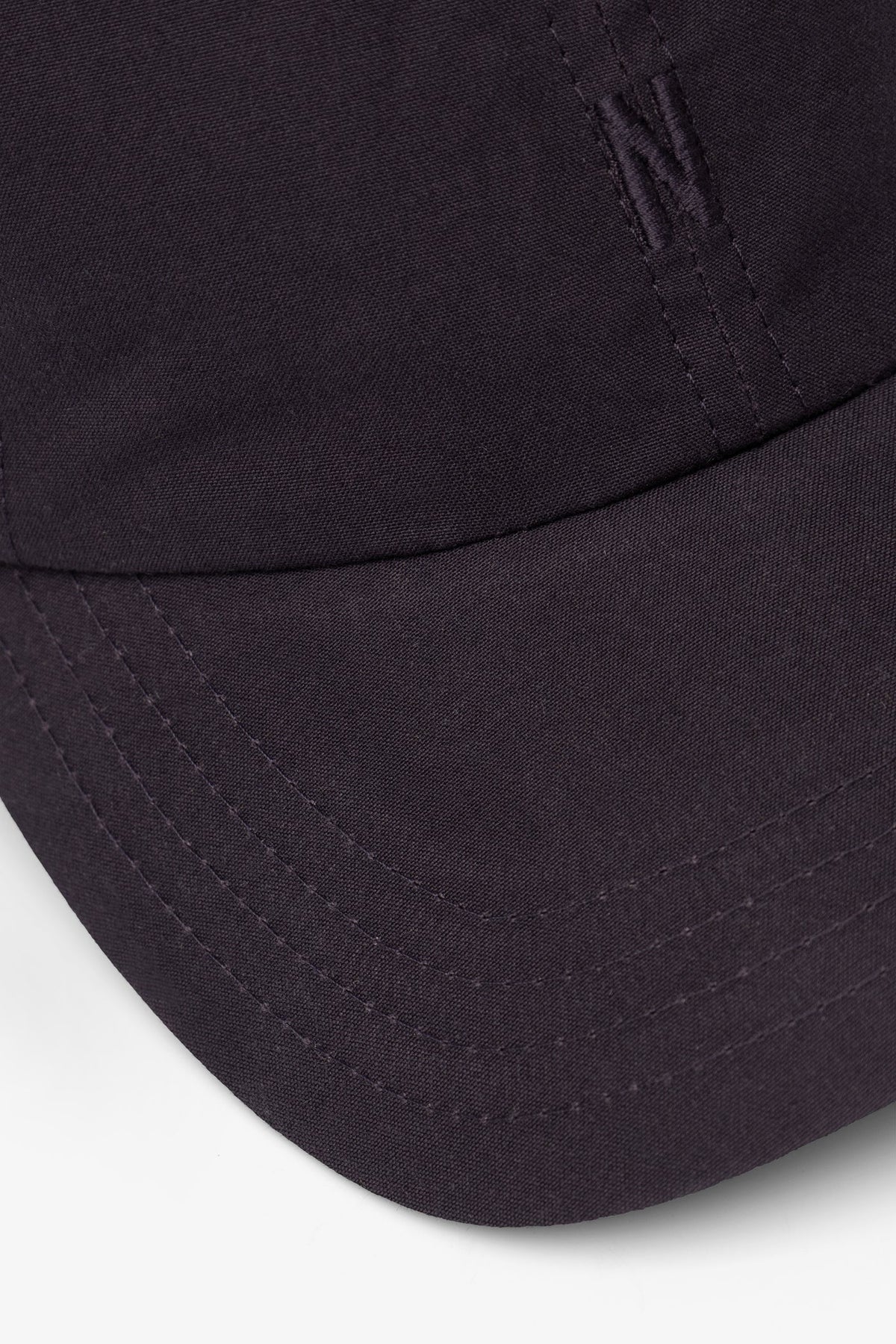 Wax Cotton 6-Panel Cap - Darkest Purple-Norse Projects-W2 Store