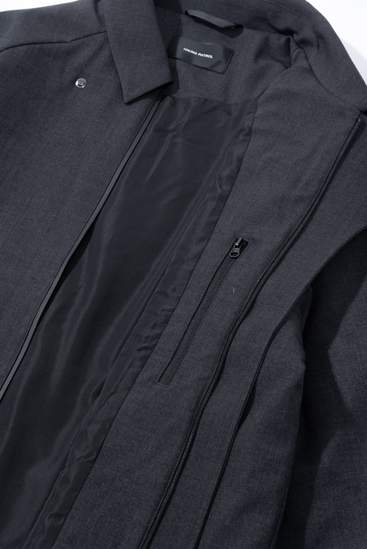 Waypoint Texture Jacket - Dark Grey-Hiking Patrol-W2 Store